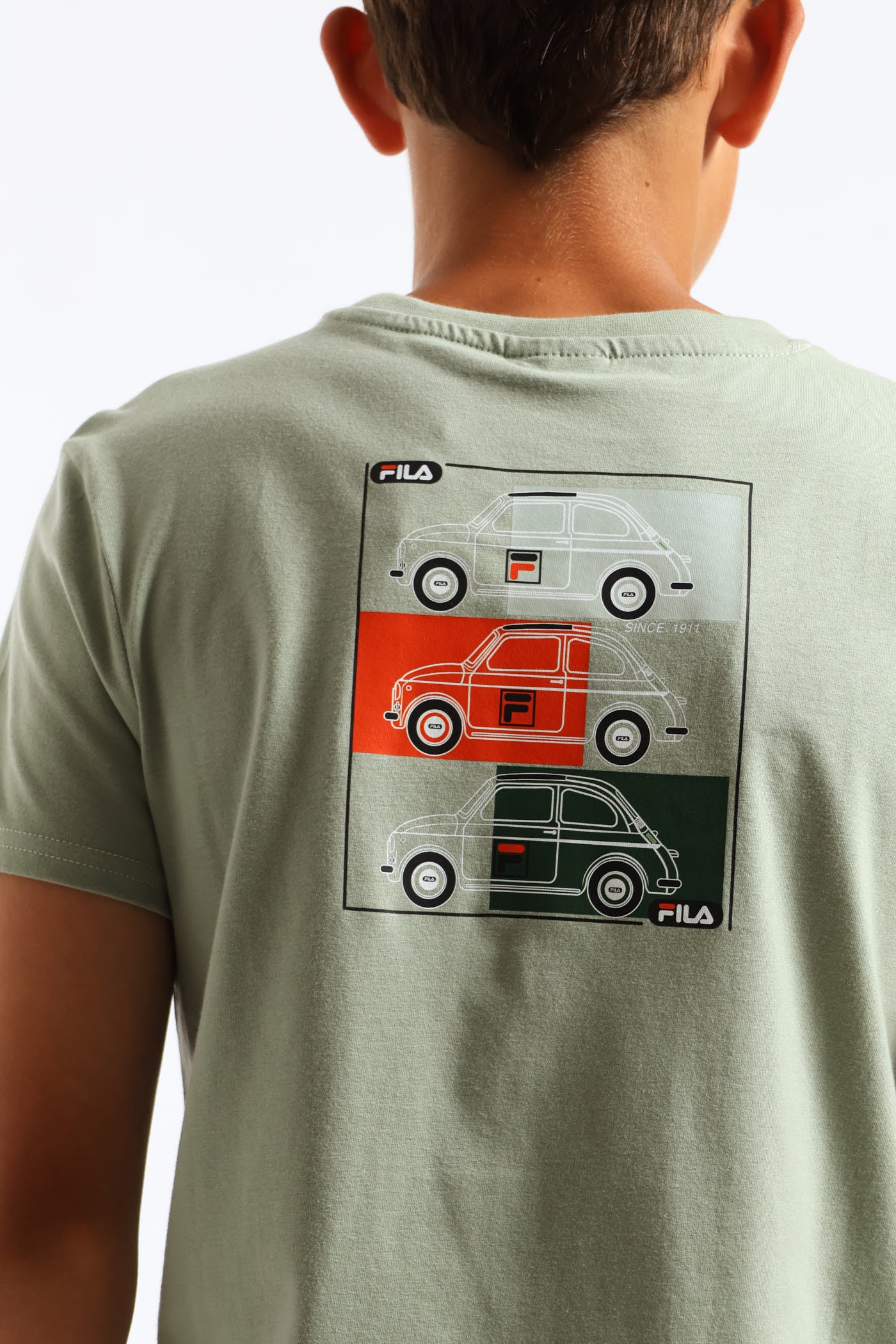 Boys Bellino T-Shirt - Green - Image 3