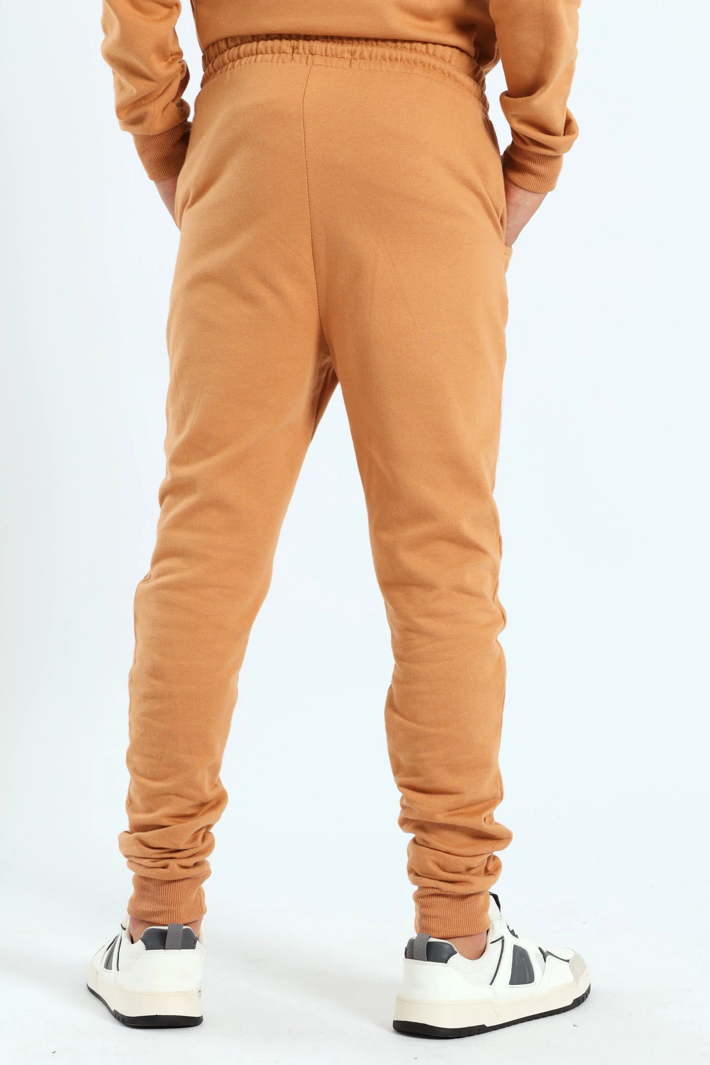 Boys Basketball Jogger - Brown - Image 4