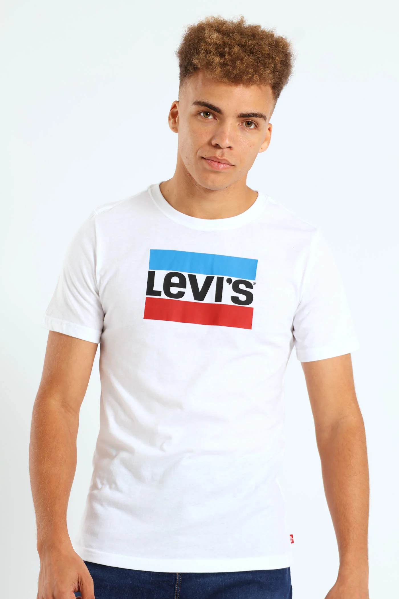 Boys Block Tee - White - Image 2