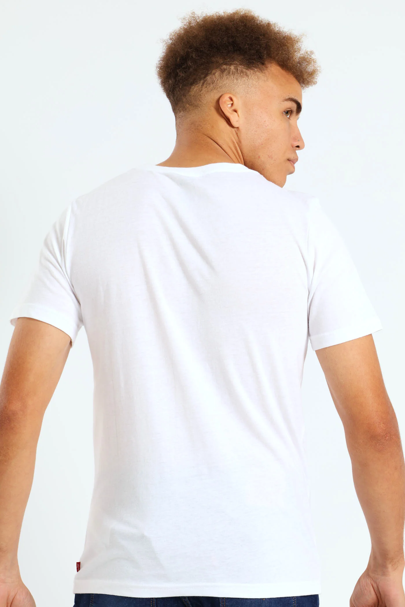 Boys Block Tee - White - Image 3