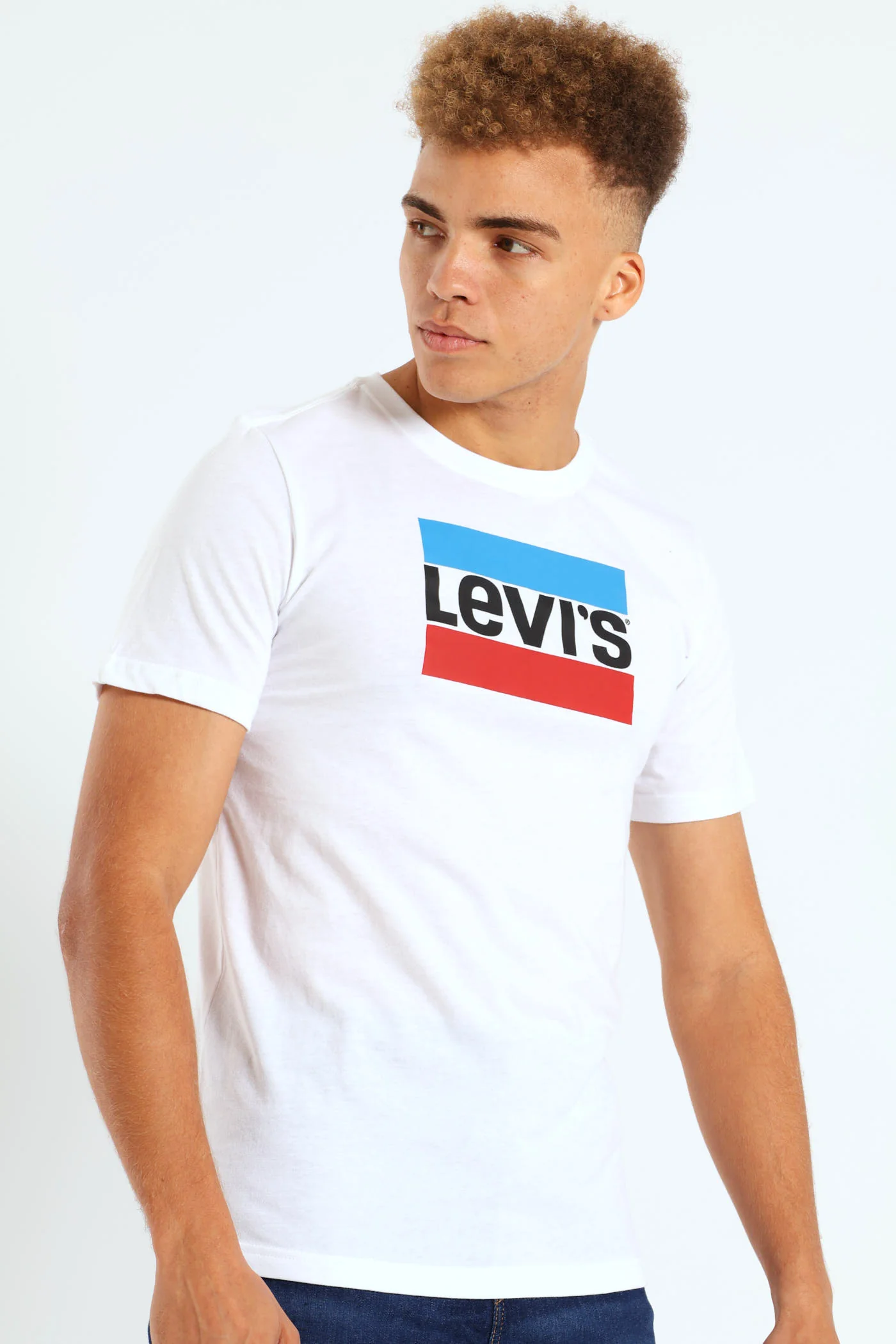 Boys Block Tee - White - Image 4