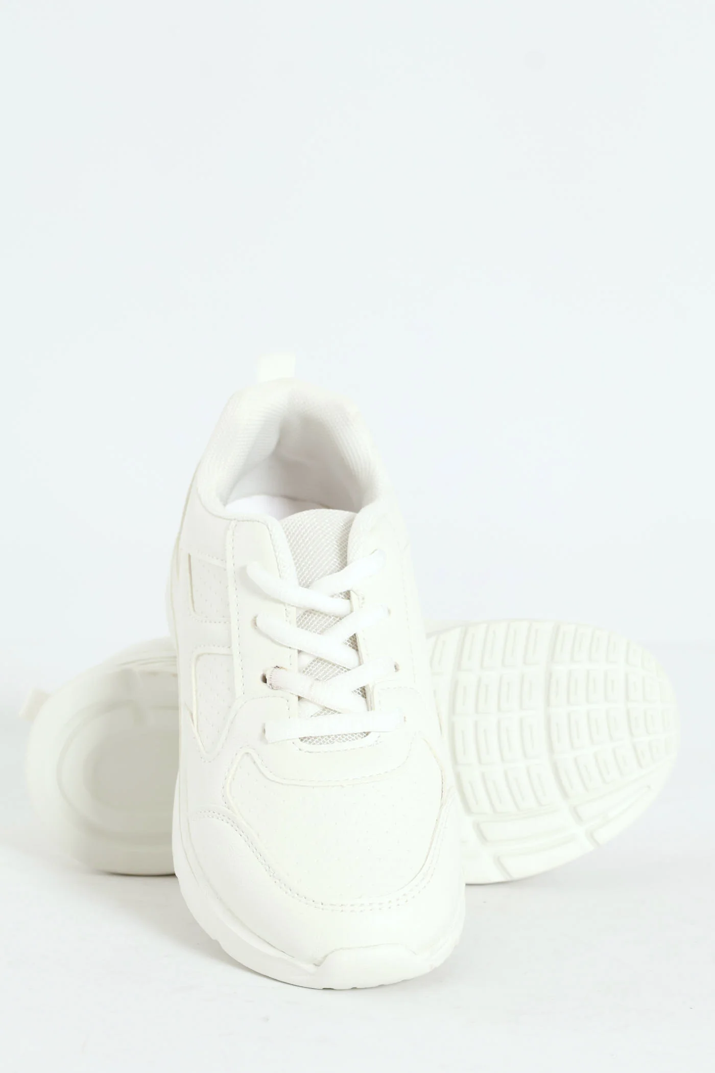 Boys BTS Sneaker - White - Image 4