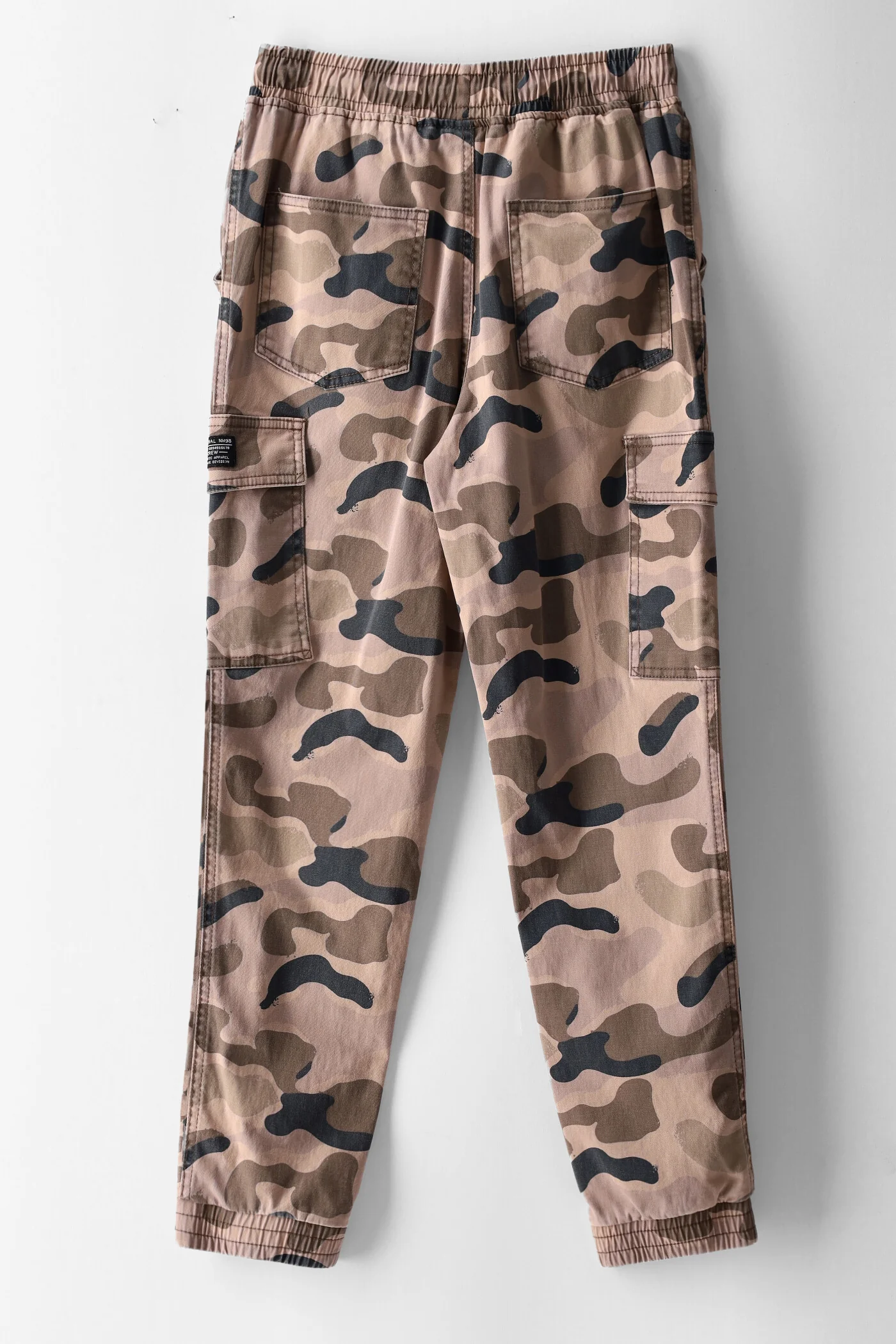 Boys Camo Cargo Jogger  - Brown - Image 2