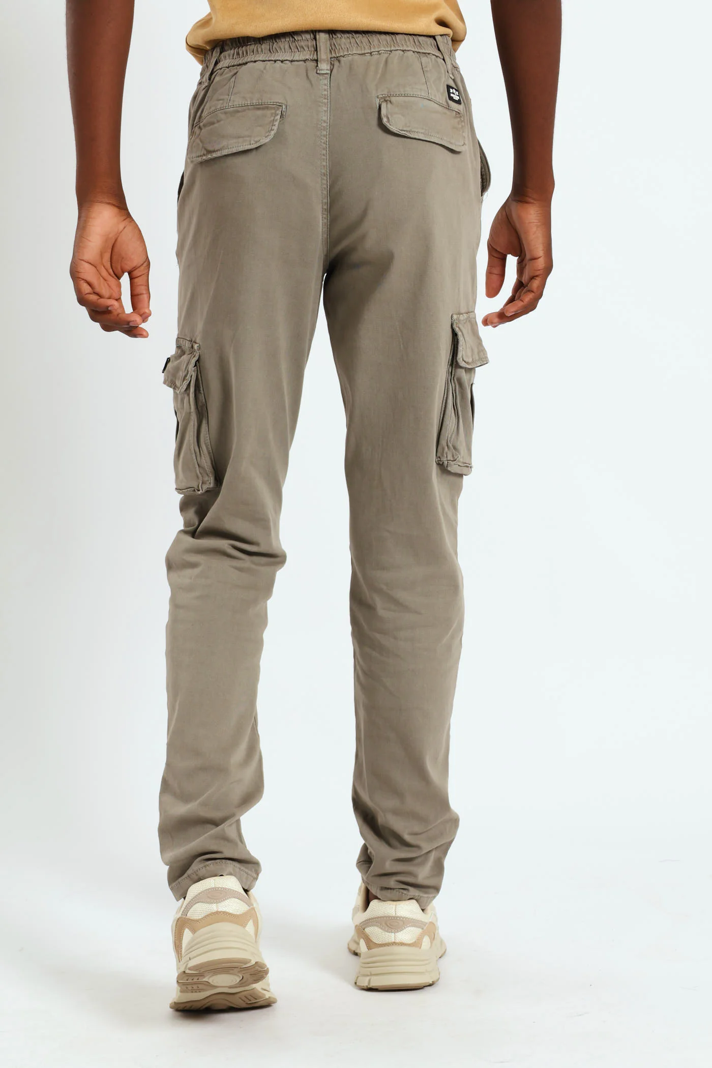 Boys Campione Cargo Pants - Taupe - Image 3