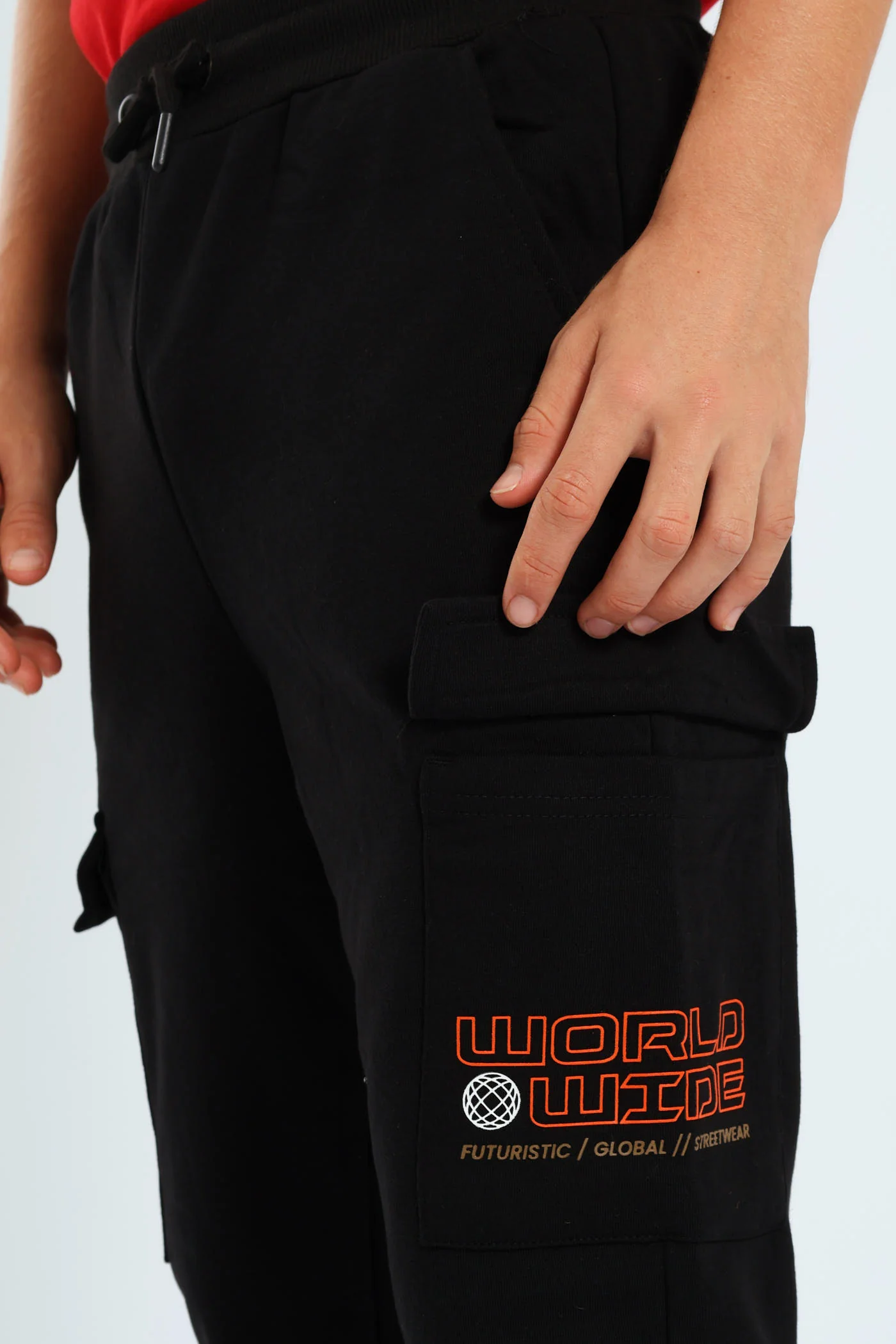 Boys Cargo Explore Jogger - Black - Image 2