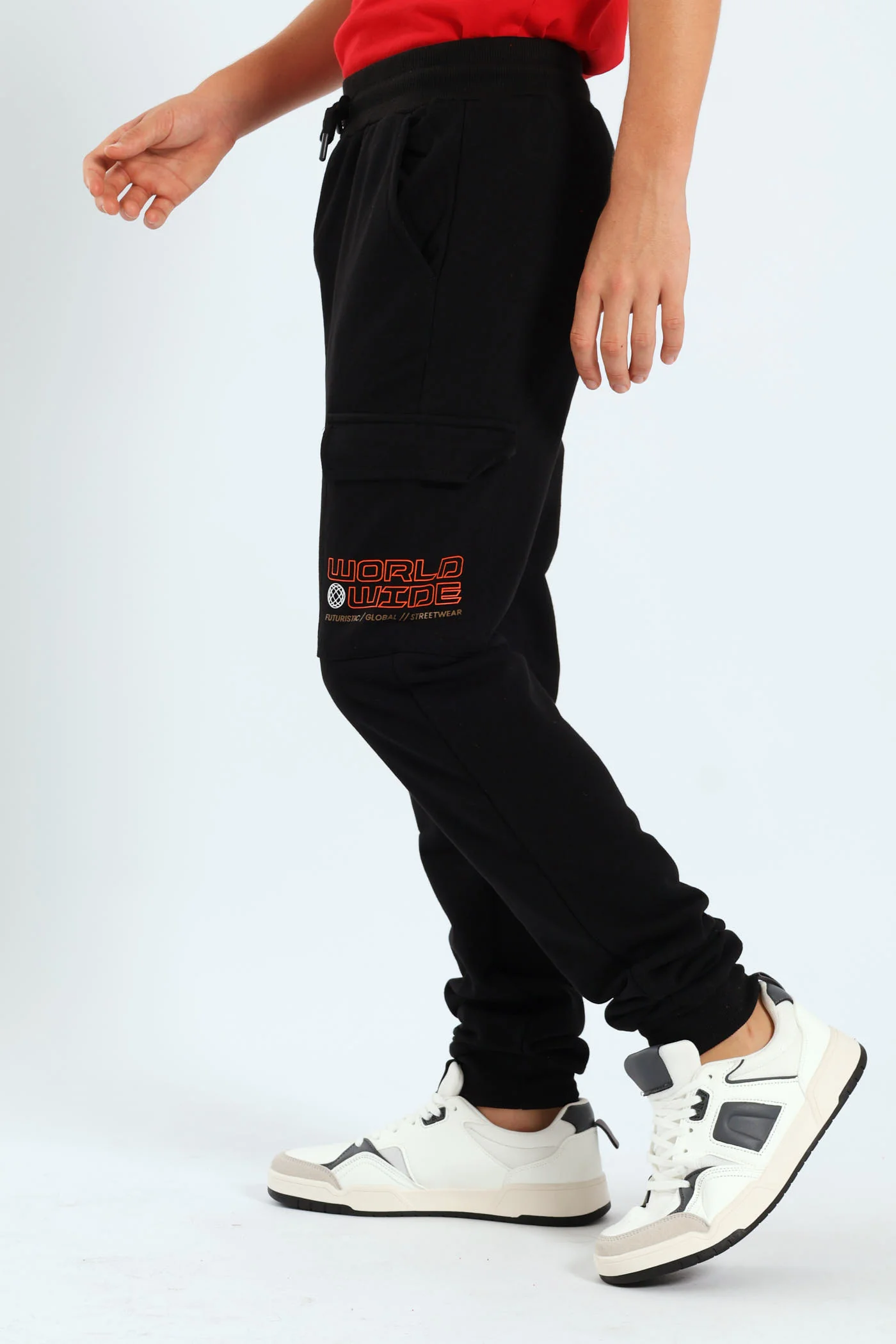 Boys Cargo Explore Jogger - Black - Image 4
