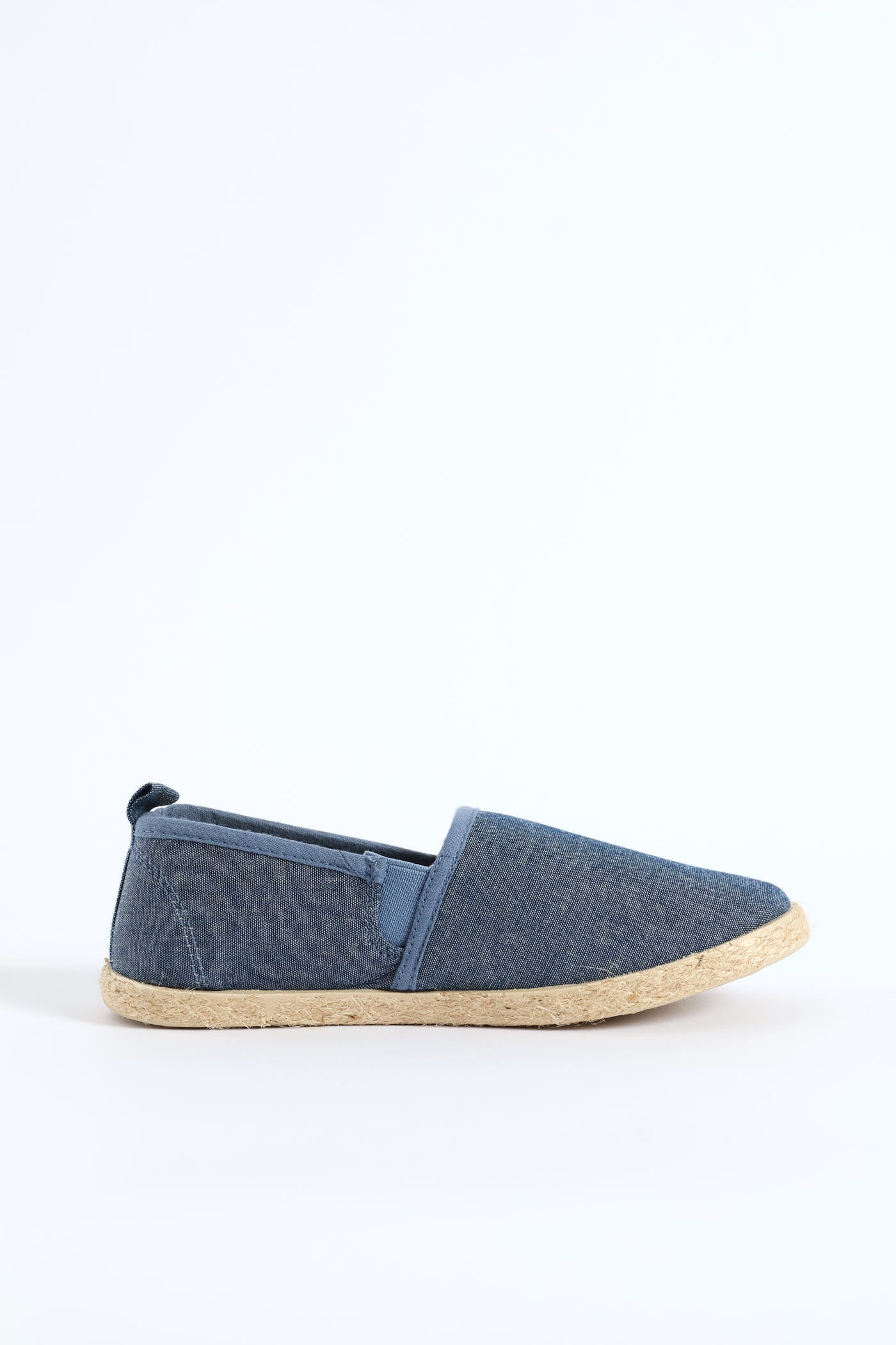 Boys Chambray Espadrille Sandal - Blue - Image 2