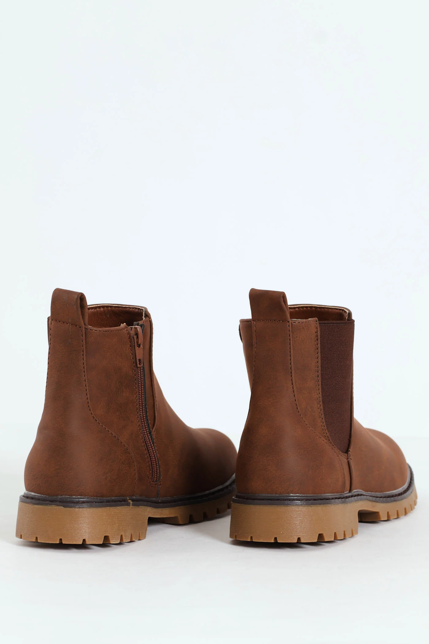 Boys Chelsea Boot - Brown - Image 2