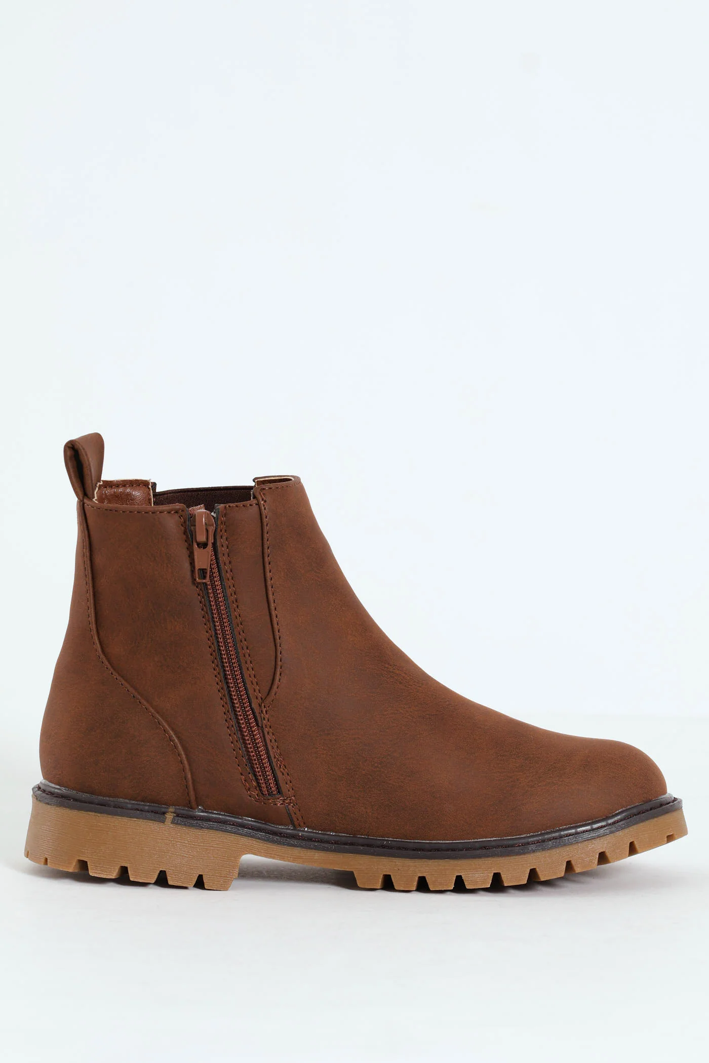 Boys Chelsea Boot - Brown - Image 3