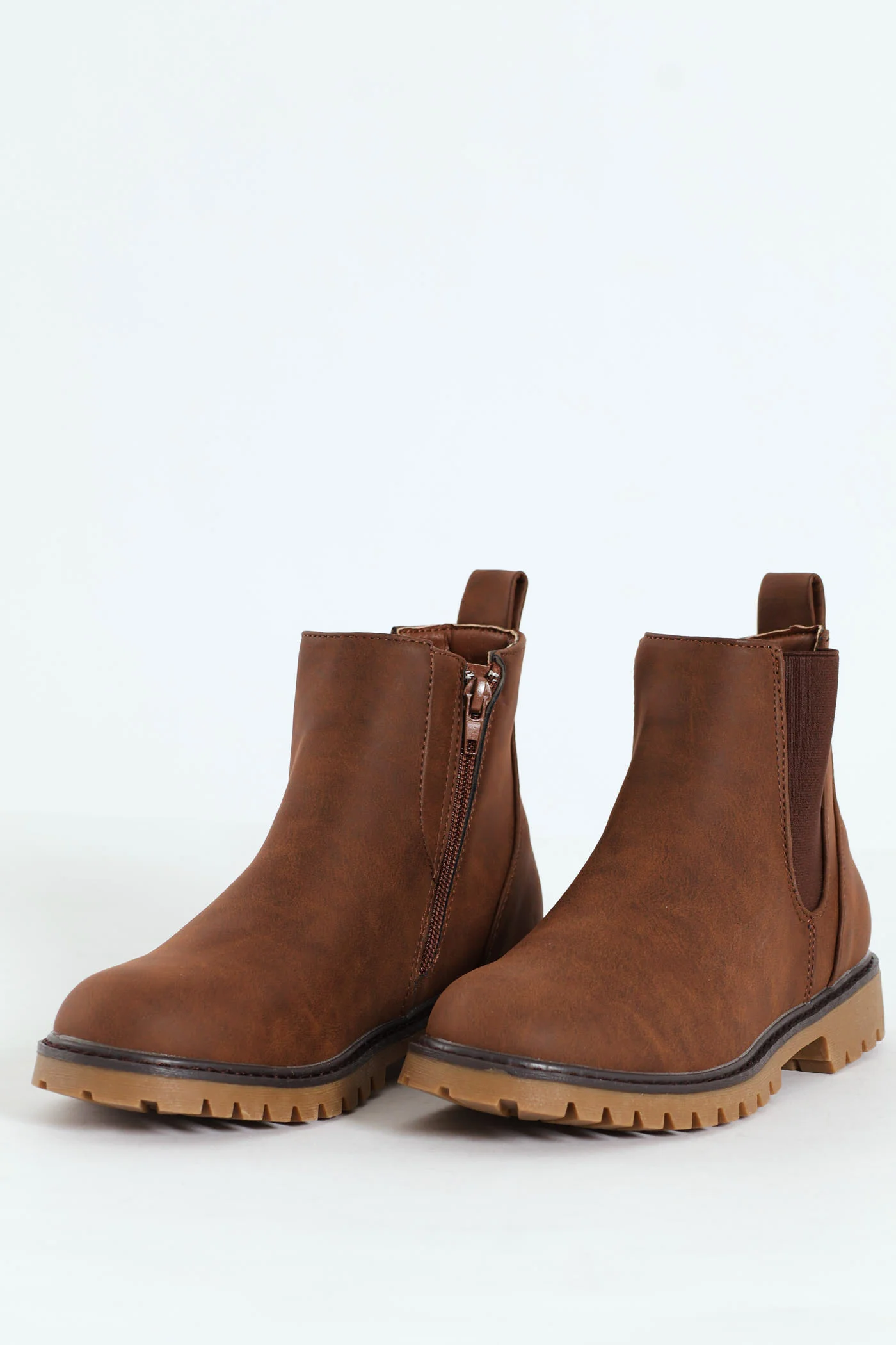 Boys Chelsea Boot - Brown - Image 5