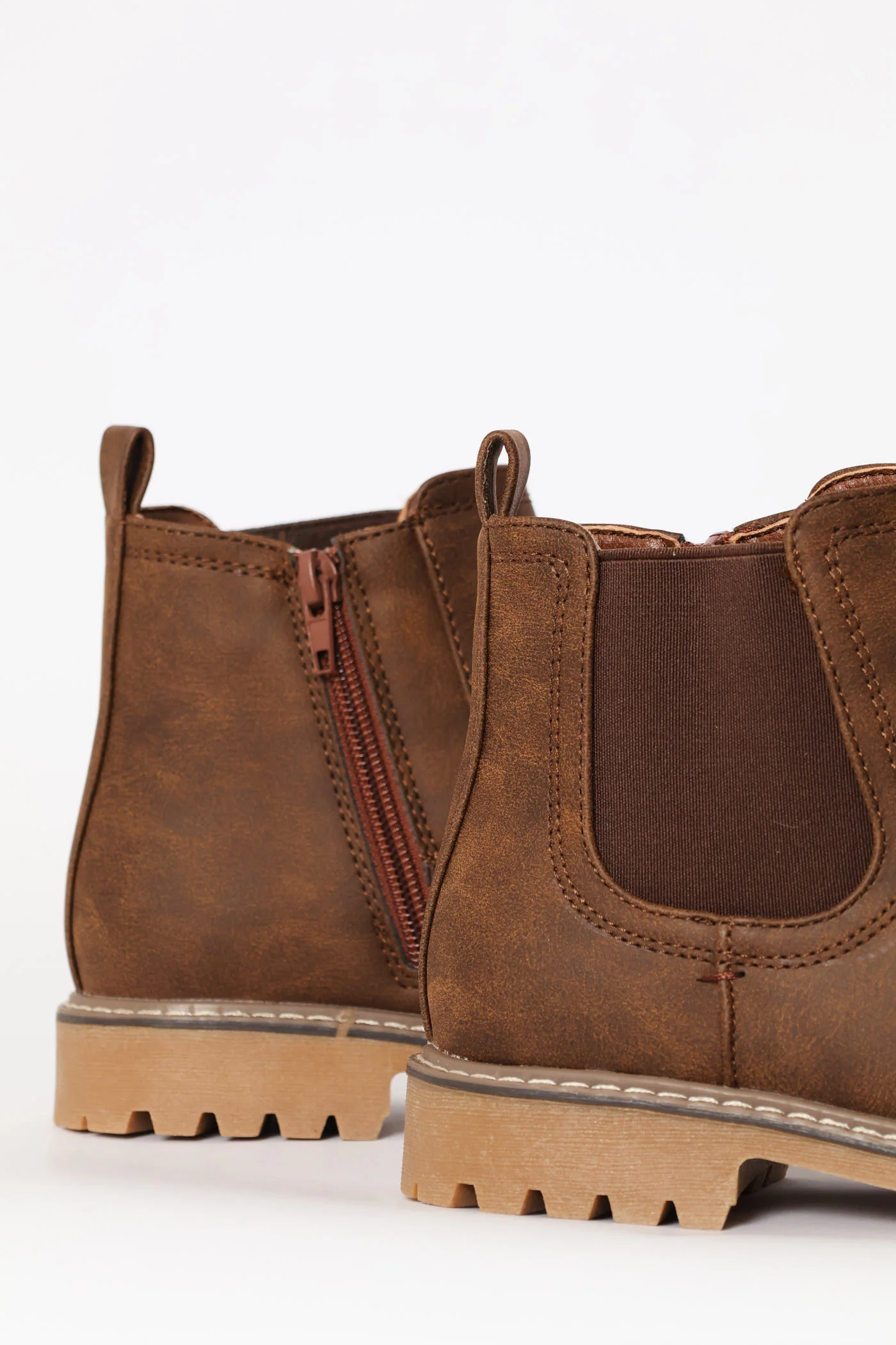 Boys Chelsea Boot - Brown - Image 2