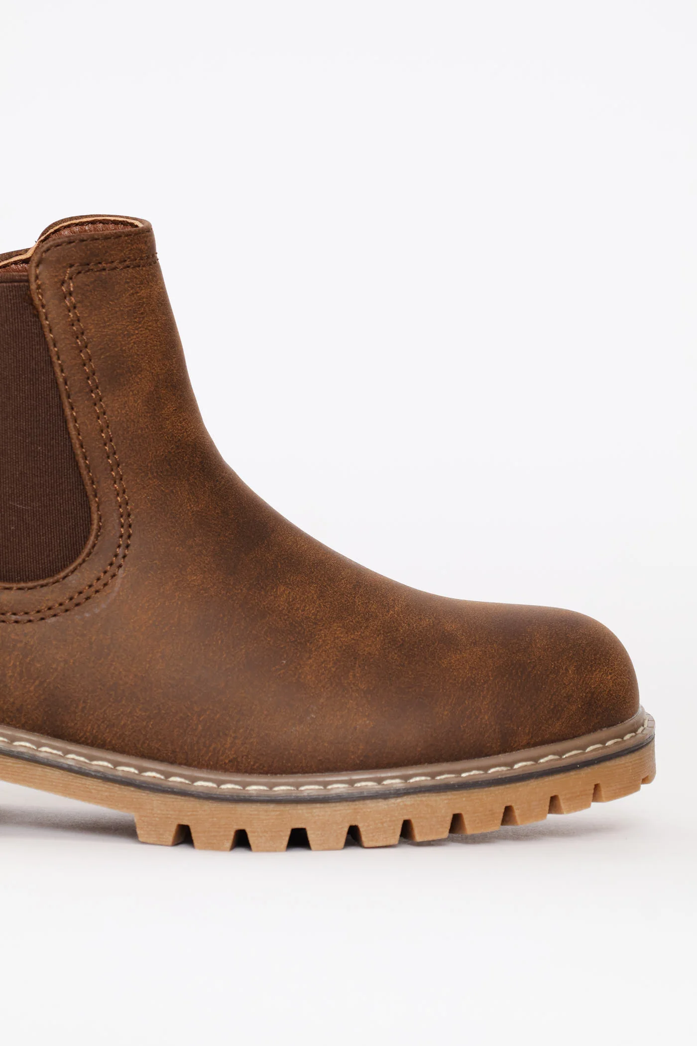 Boys Chelsea Boot - Brown - Image 6
