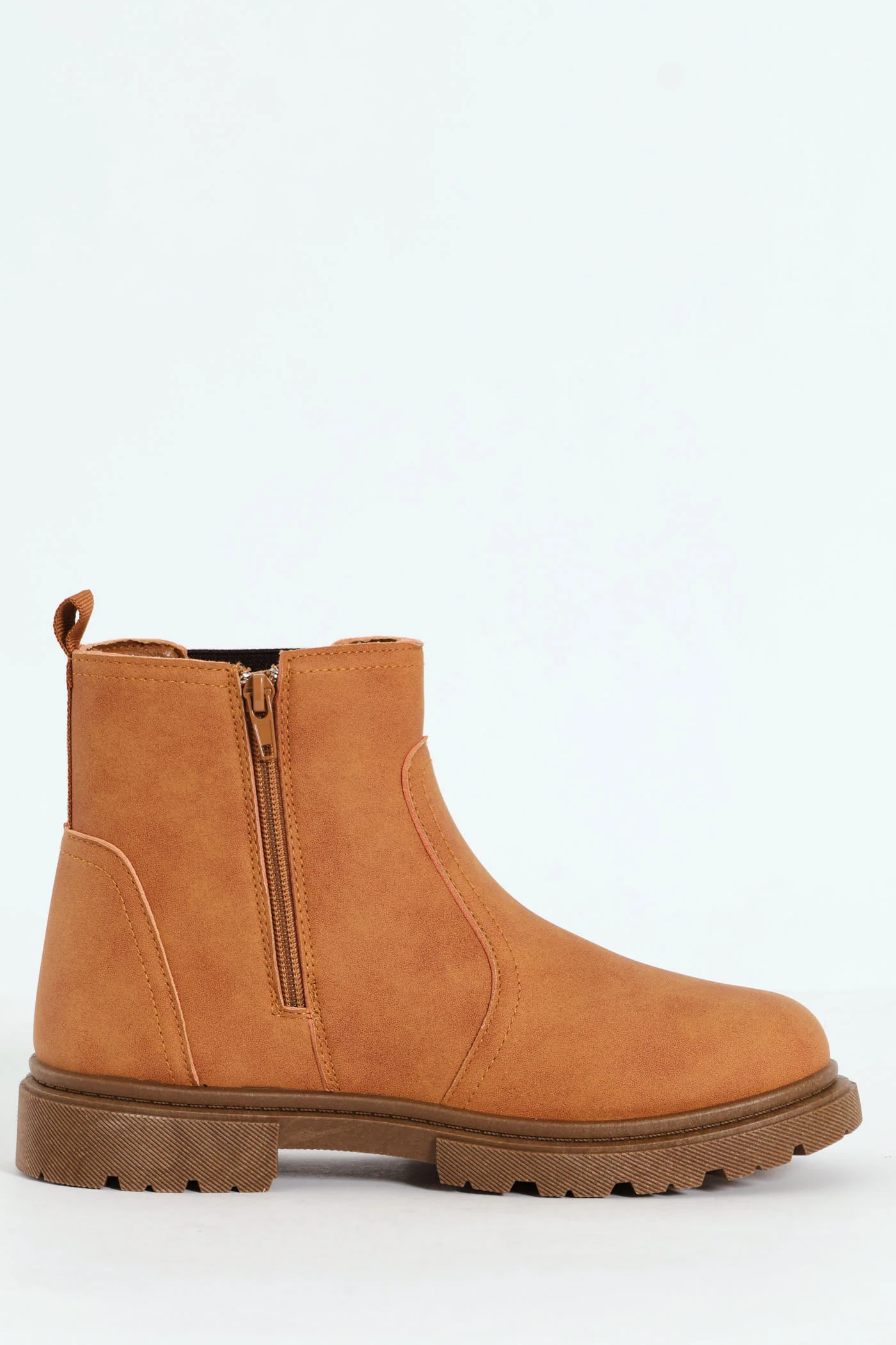 Boys Chelsea Boot - Tan - Image 2