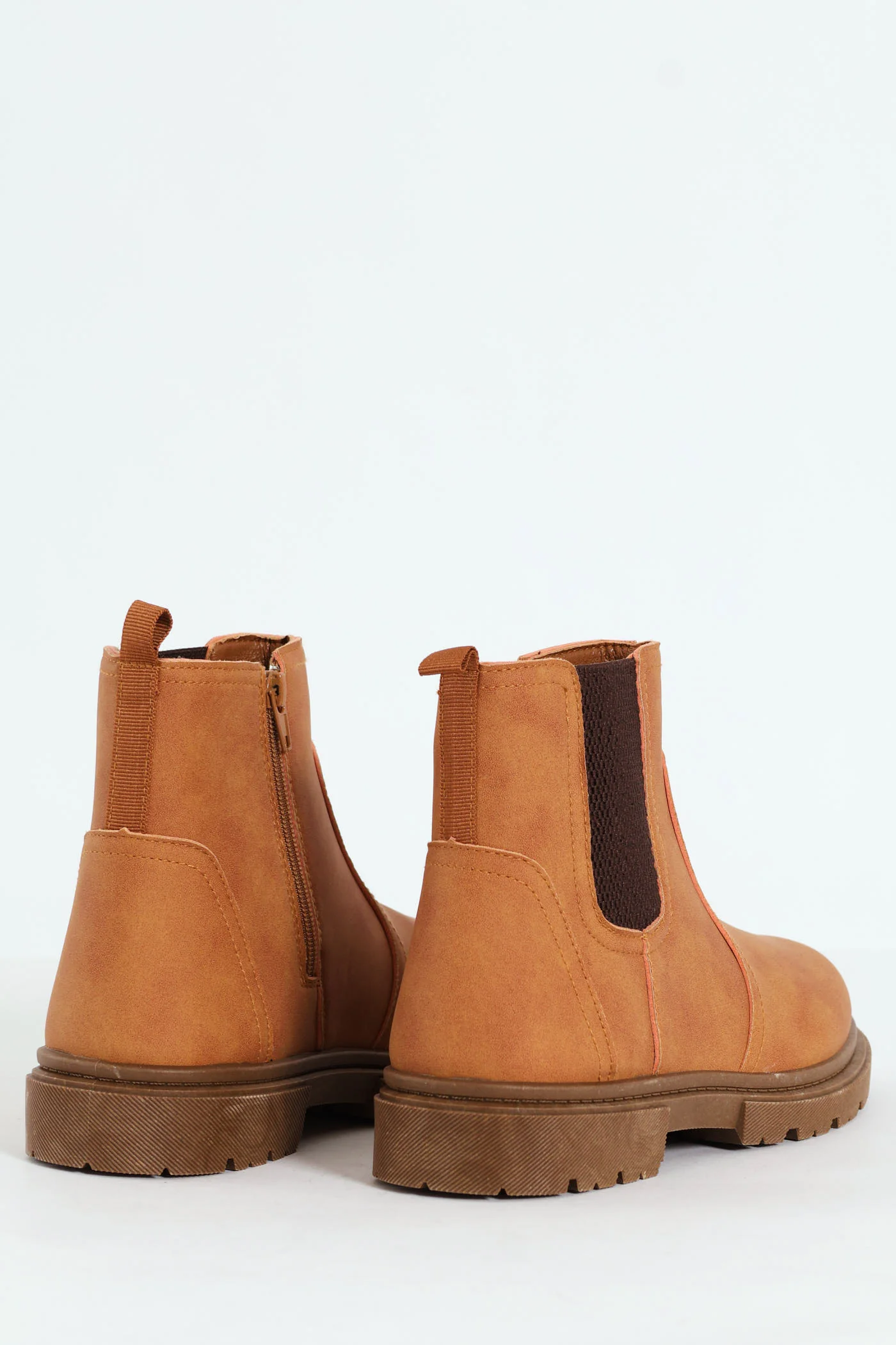 Boys Chelsea Boot - Tan - Image 3