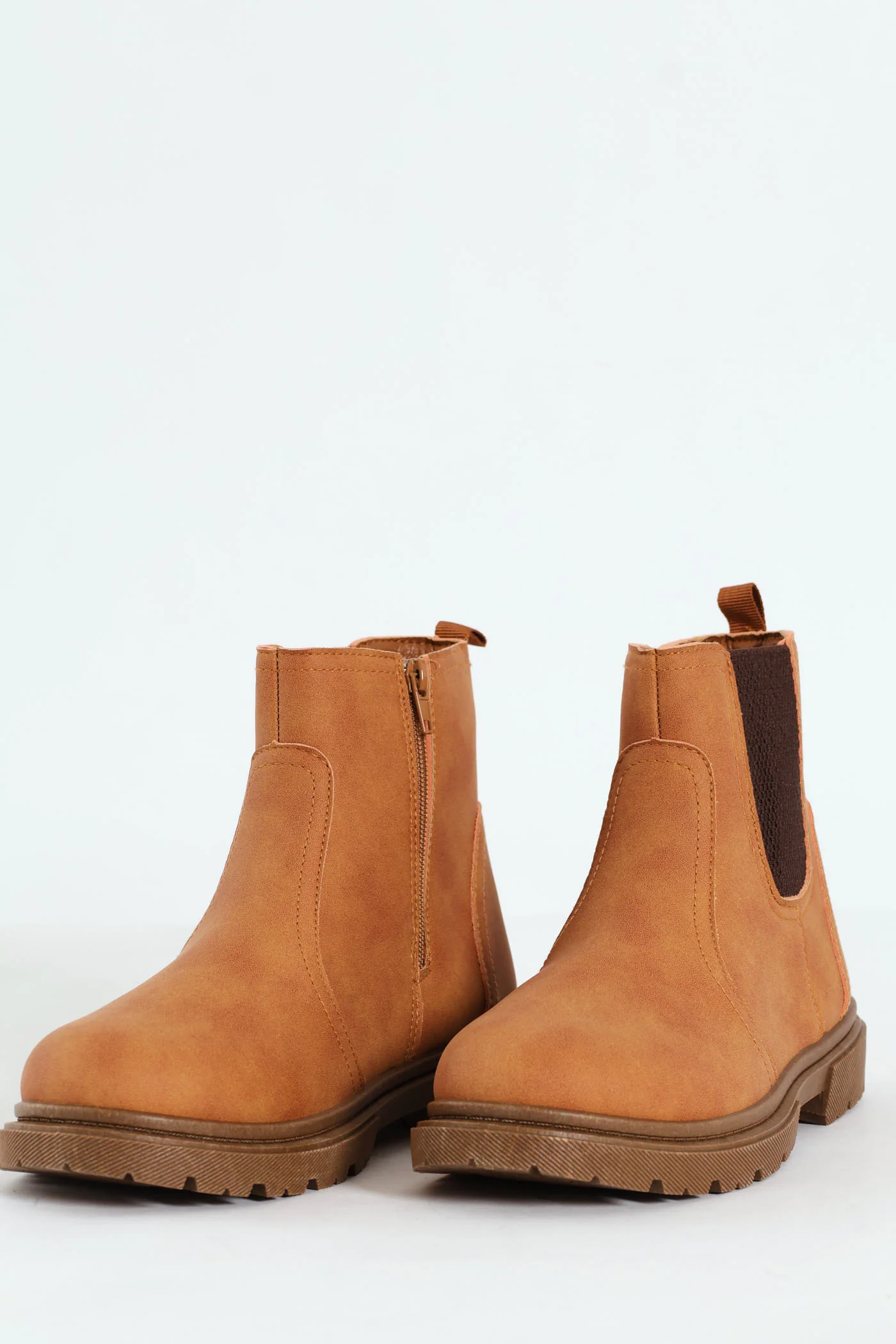 Boys Chelsea Boot - Tan - Image 5