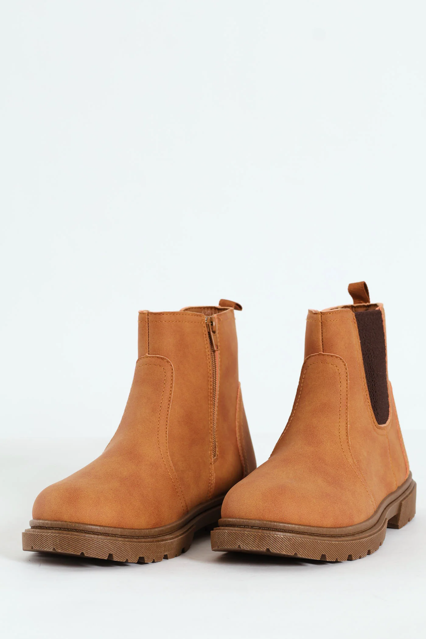 Boys Chelsea Boot - Tan - Image 6