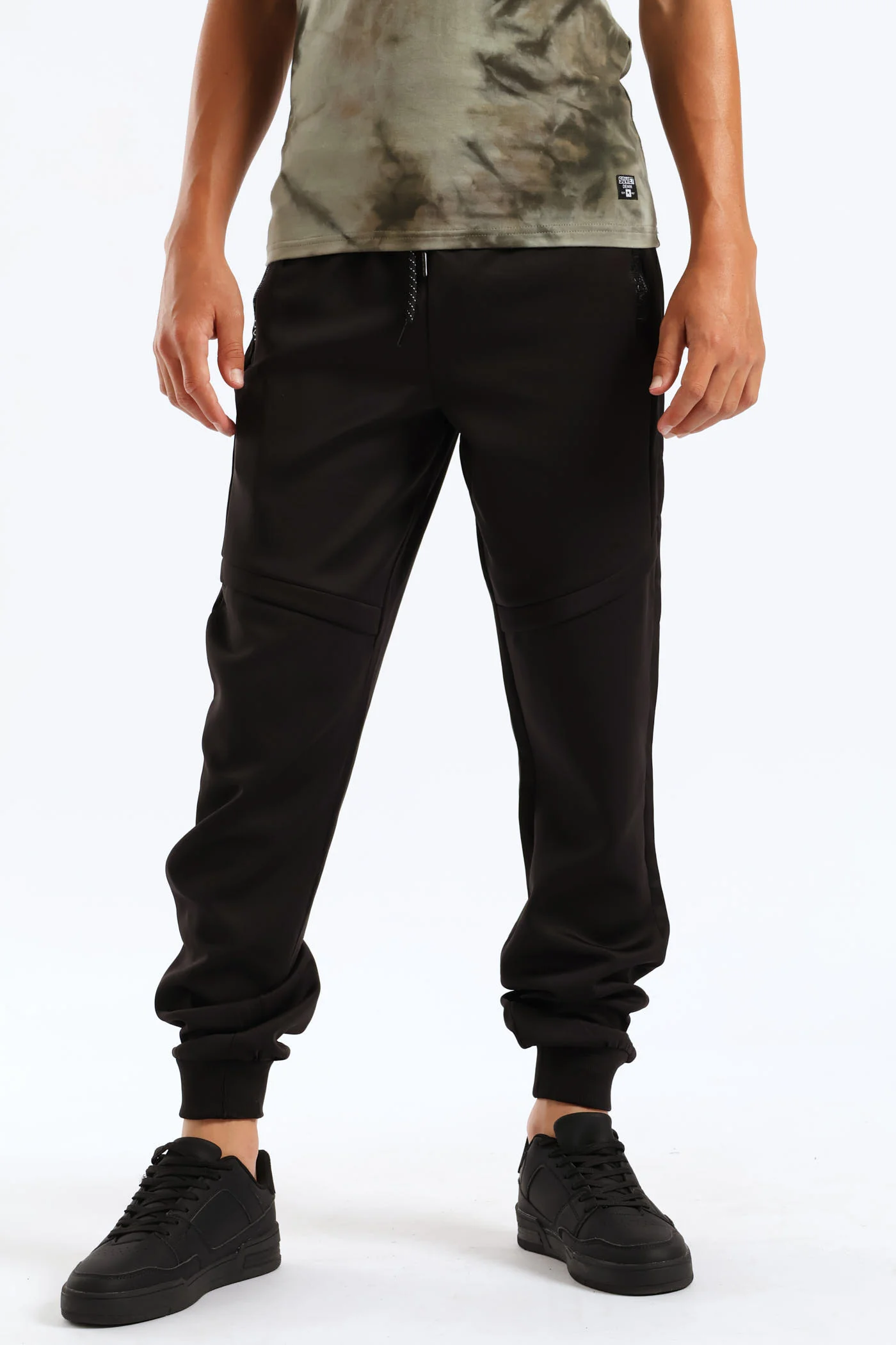 Boys Chill Track Pant - Black - Image 2