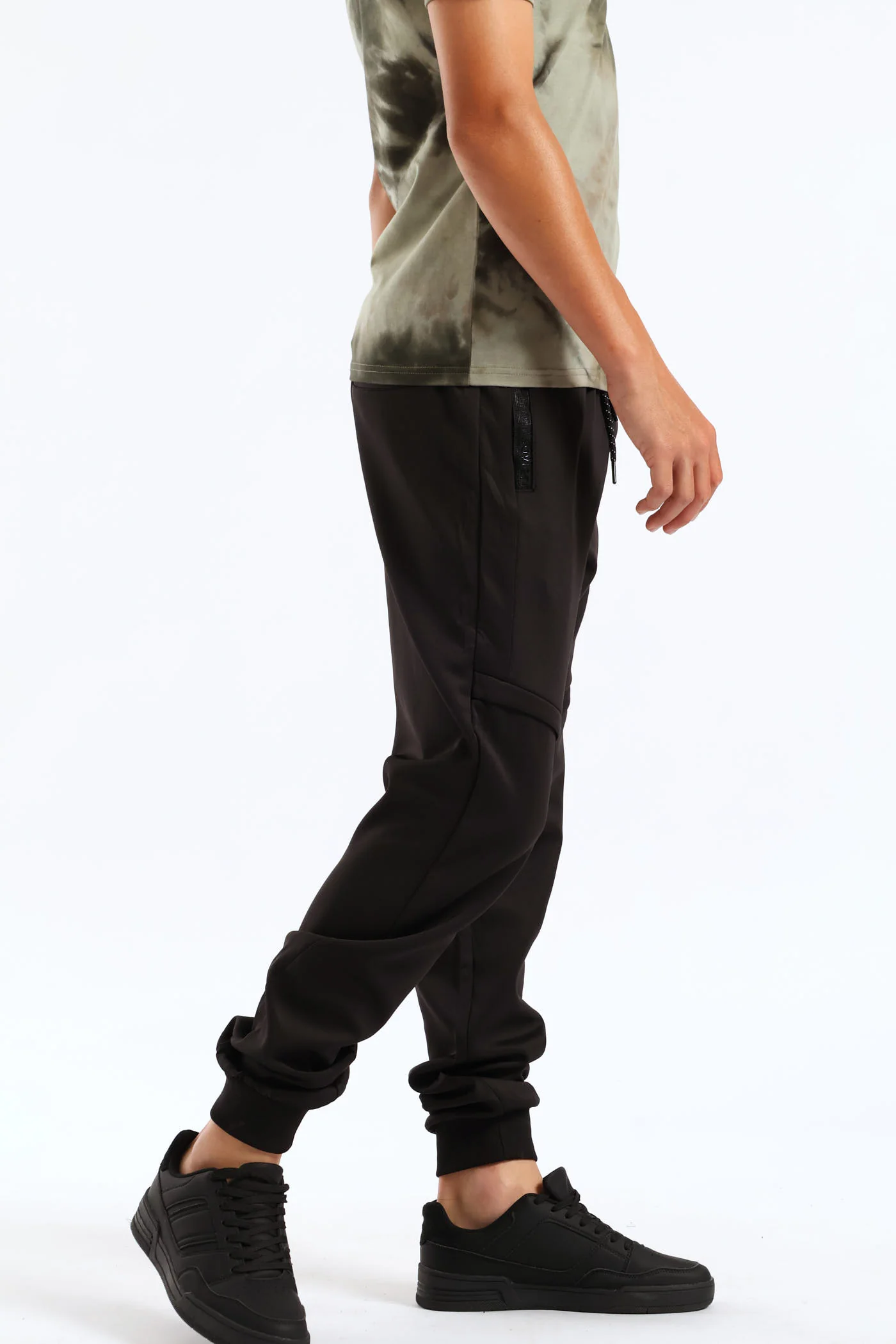 Boys Chill Track Pant - Black - Image 3
