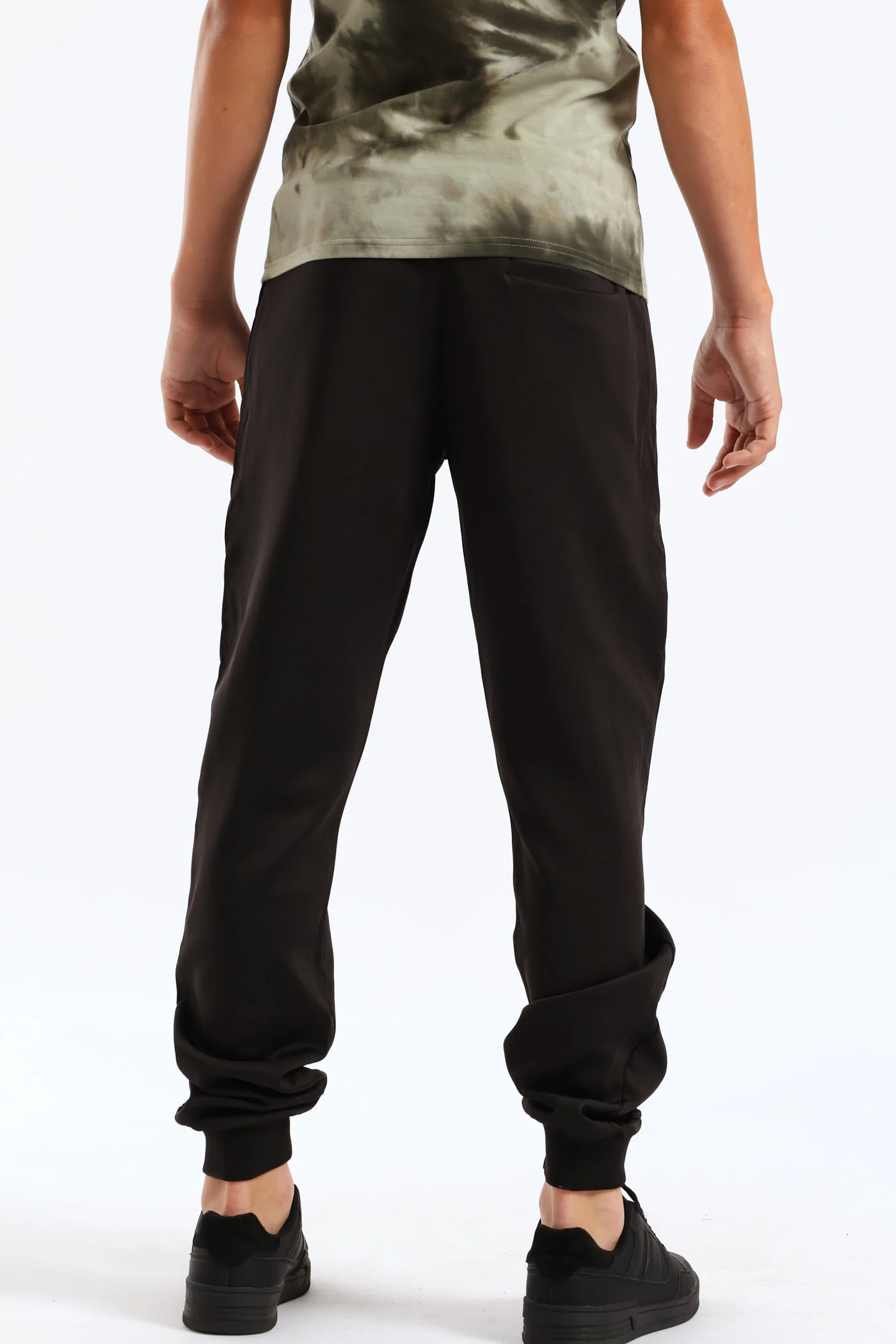 Boys Chill Track Pant - Black - Image 4