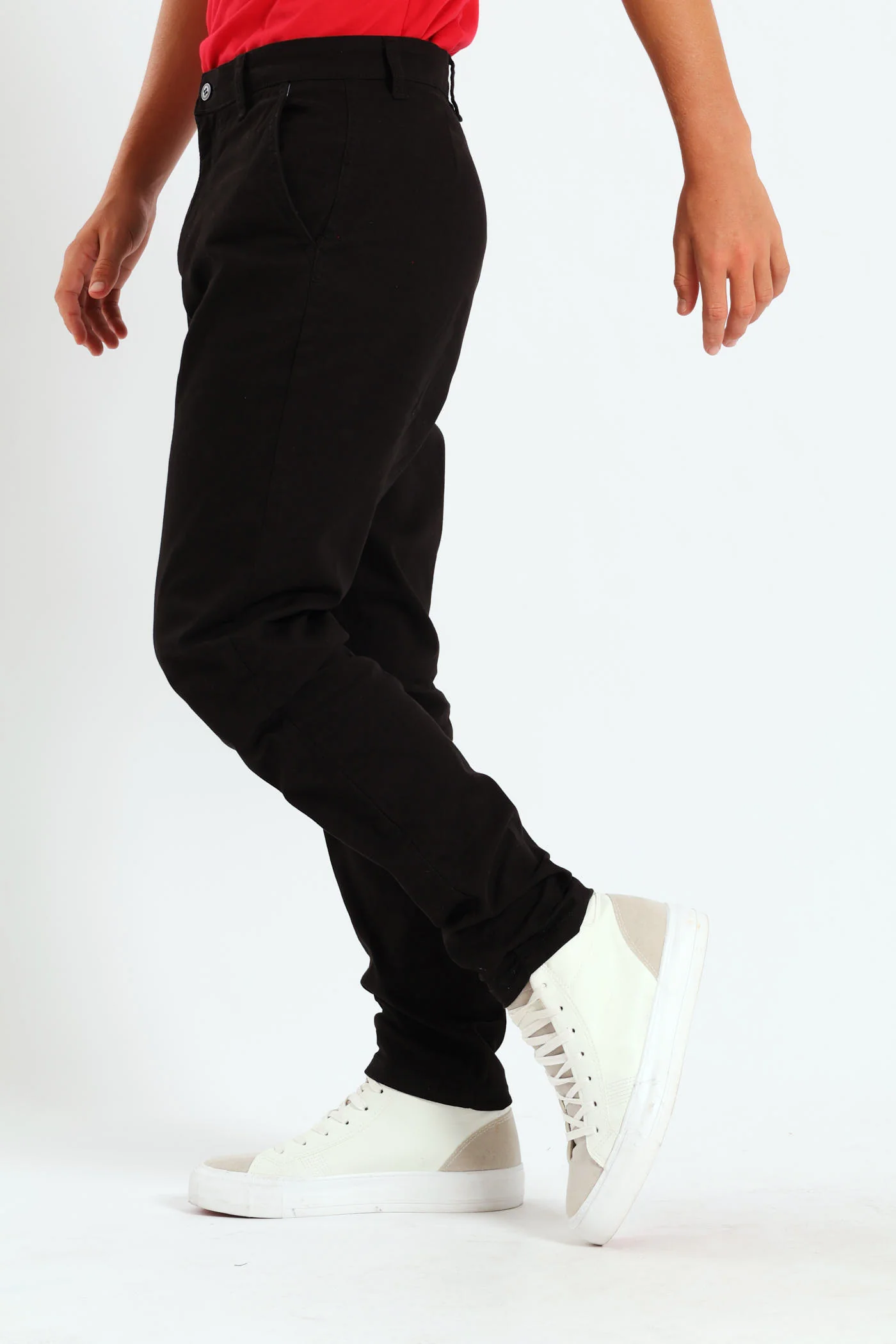 Boys Chino Pants - Black - Image 2