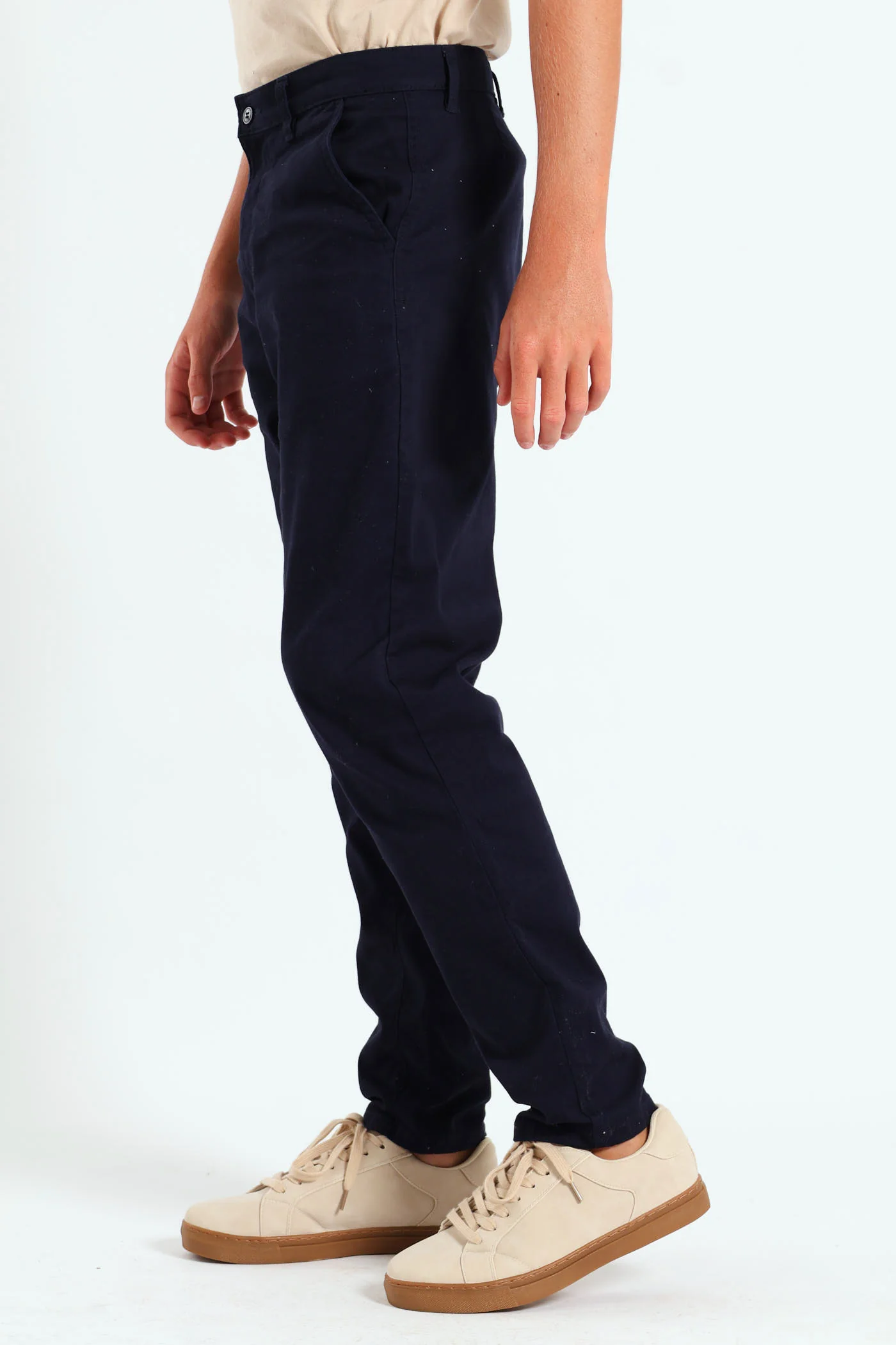 Boys Chino Pants - Navy - Image 3