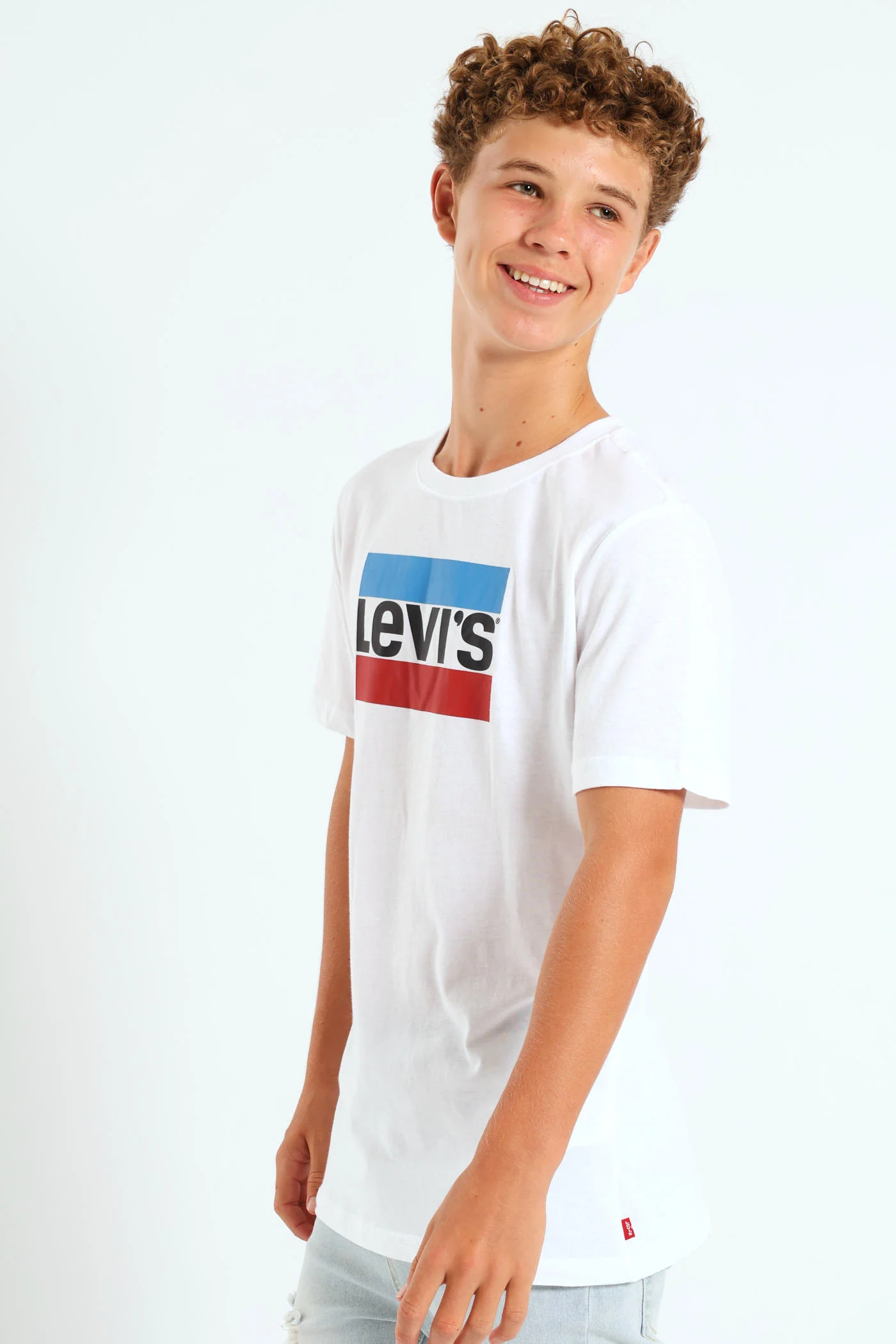 Boys Classic Tee - White - Image 2
