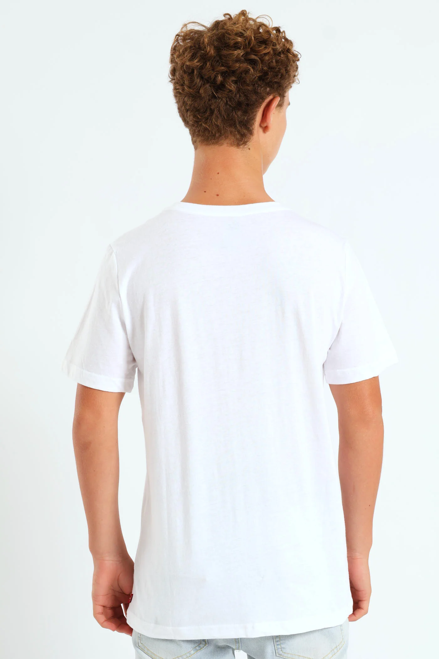 Boys Classic Tee - White - Image 3