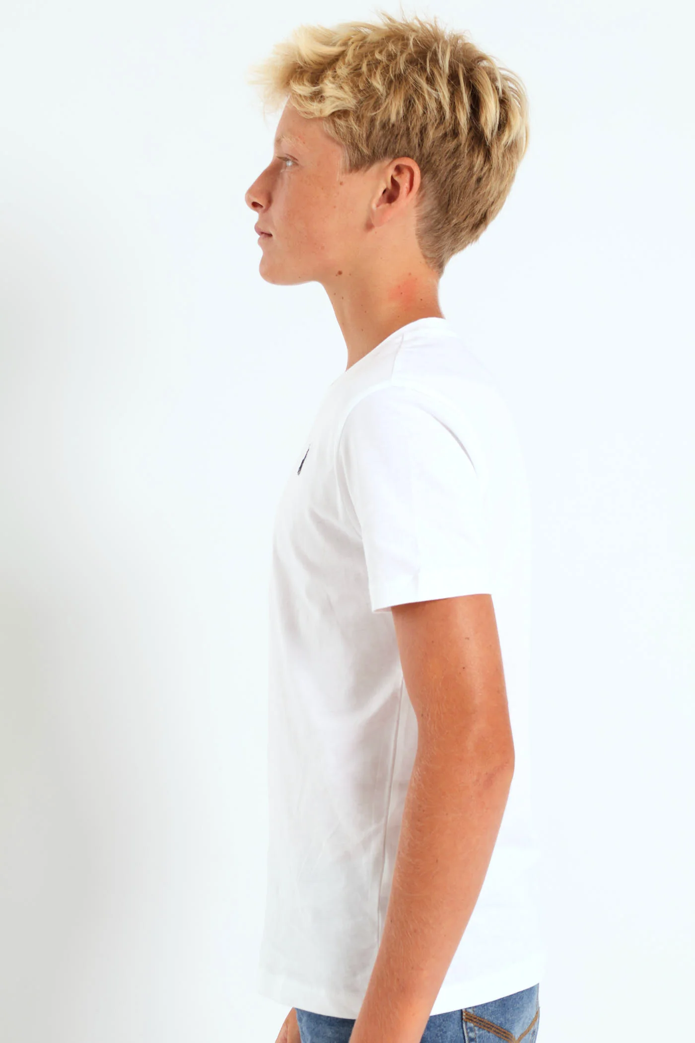Boys Classic Tee - White - Image 3