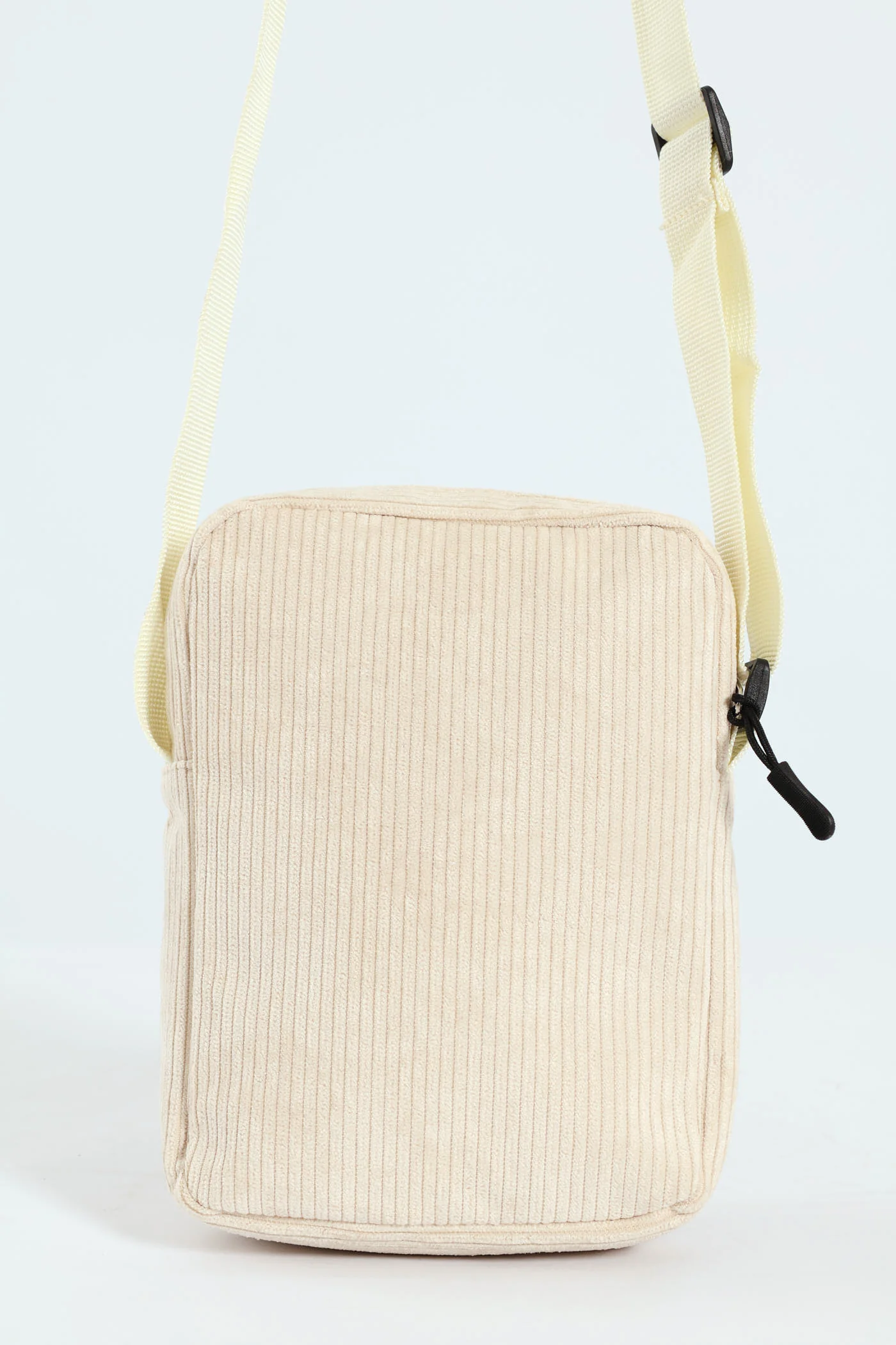 Boys Corduroy Sling Bag - Beige - Image 3