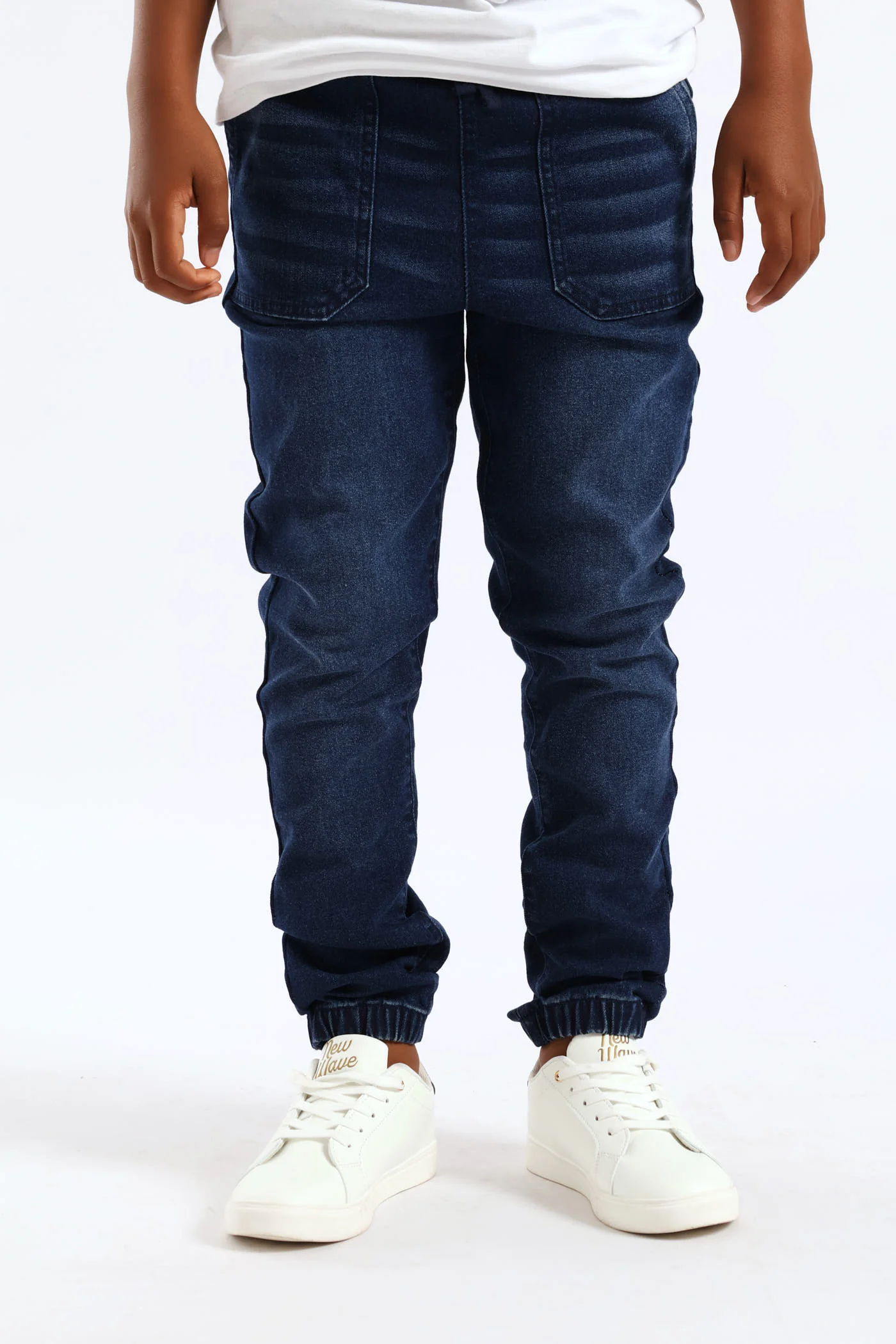 Boys Core Denim Jogger - Blue - Image 2