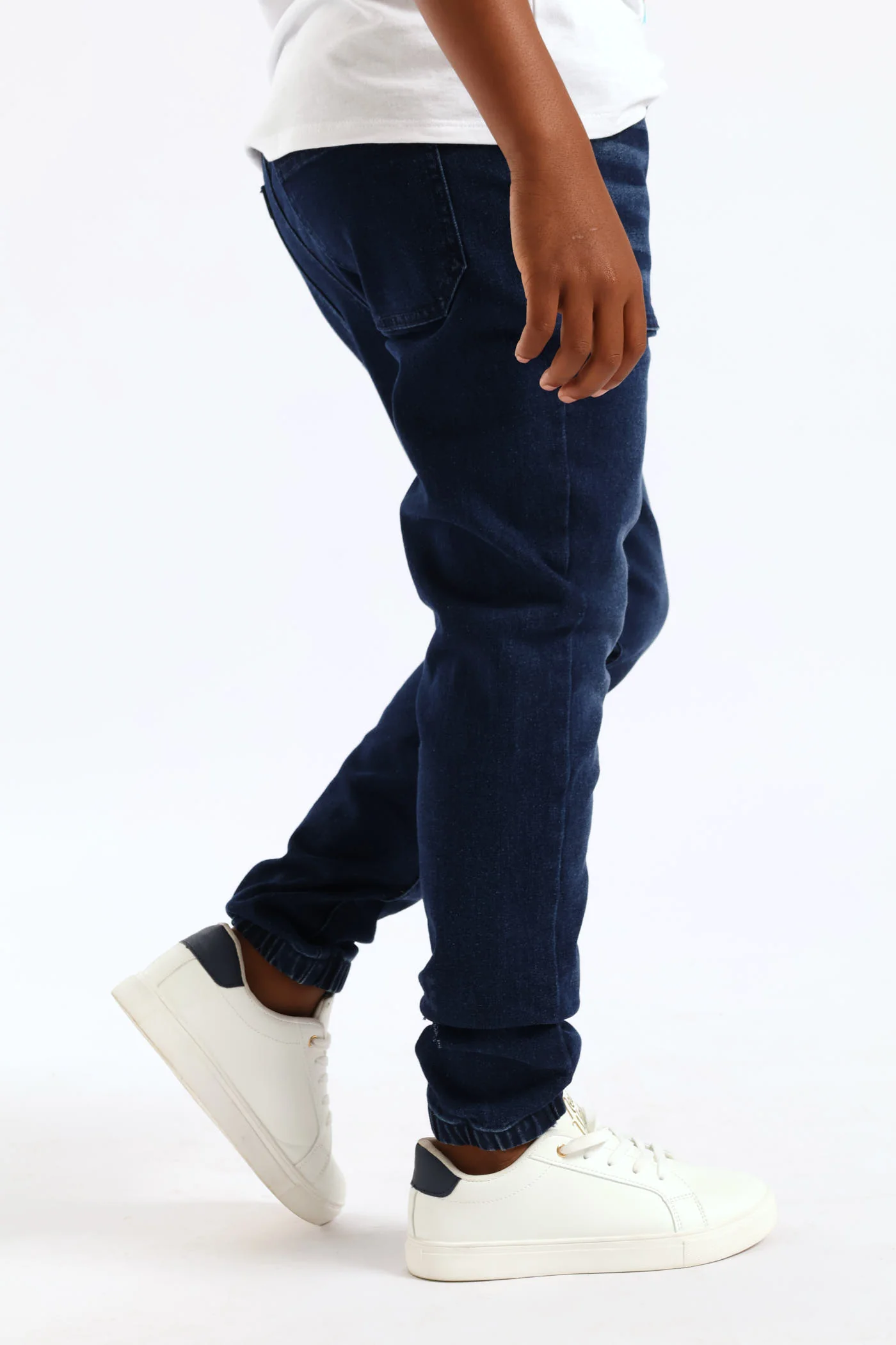 Boys Core Denim Jogger - Blue - Image 3