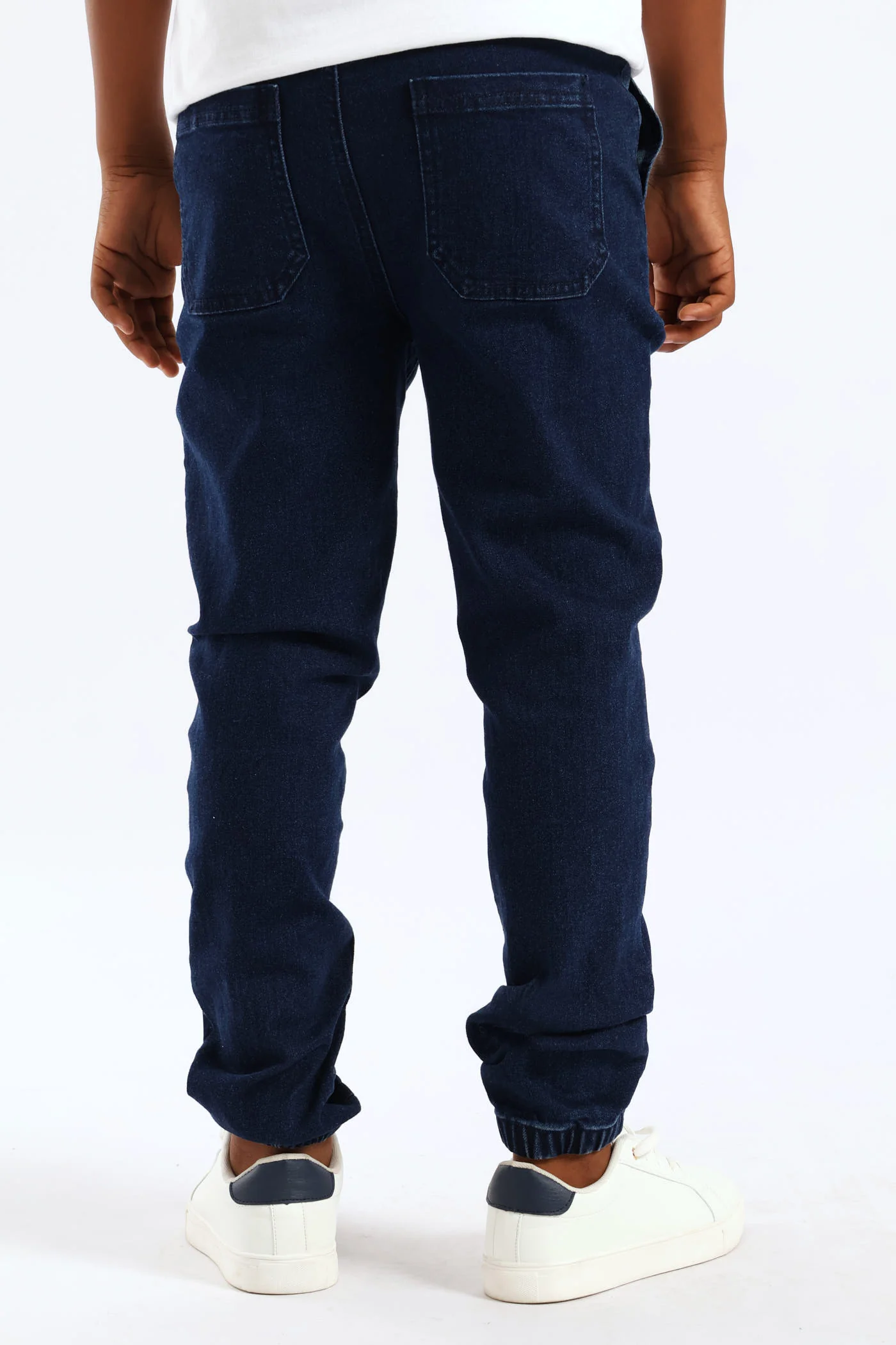 Boys Core Denim Jogger - Blue - Image 4