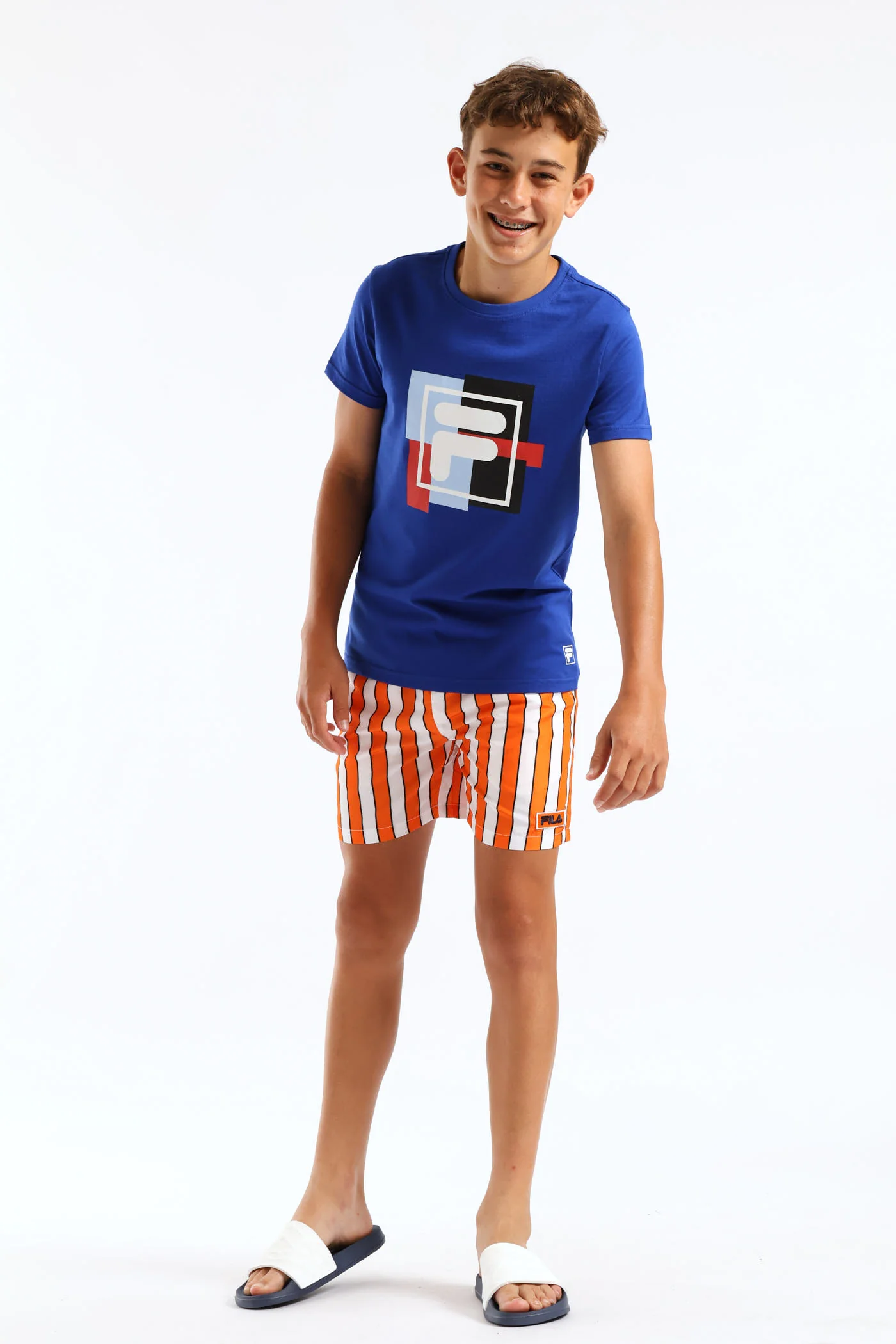 Boys Corrado T-Shirt - Blue - Image 4