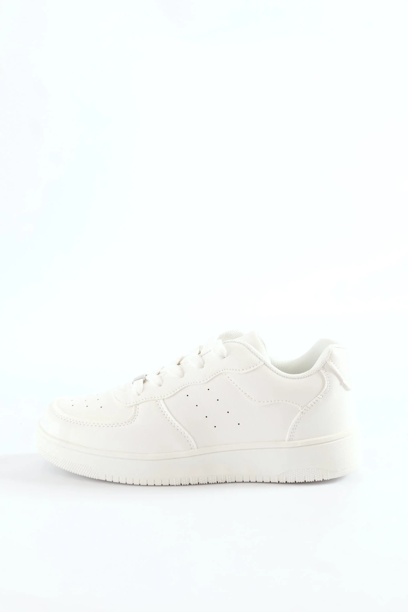 Boys Court Sneaker - White - Image 3