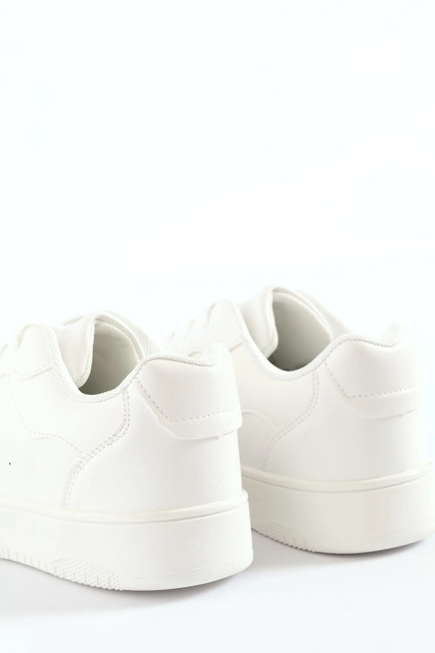Boys Court Sneaker - White - Image 5