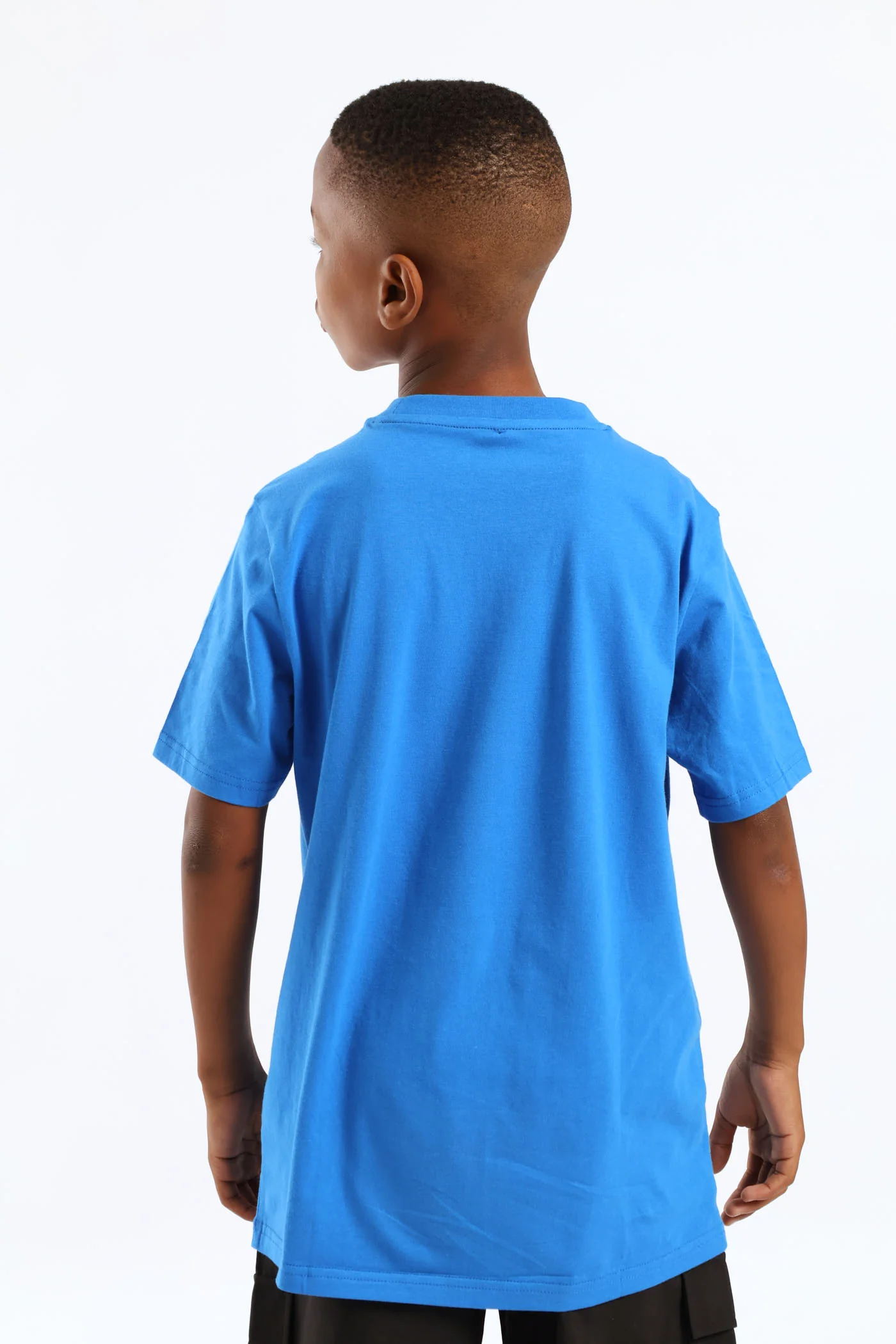 Boys Court Tee - Blue - Image 4
