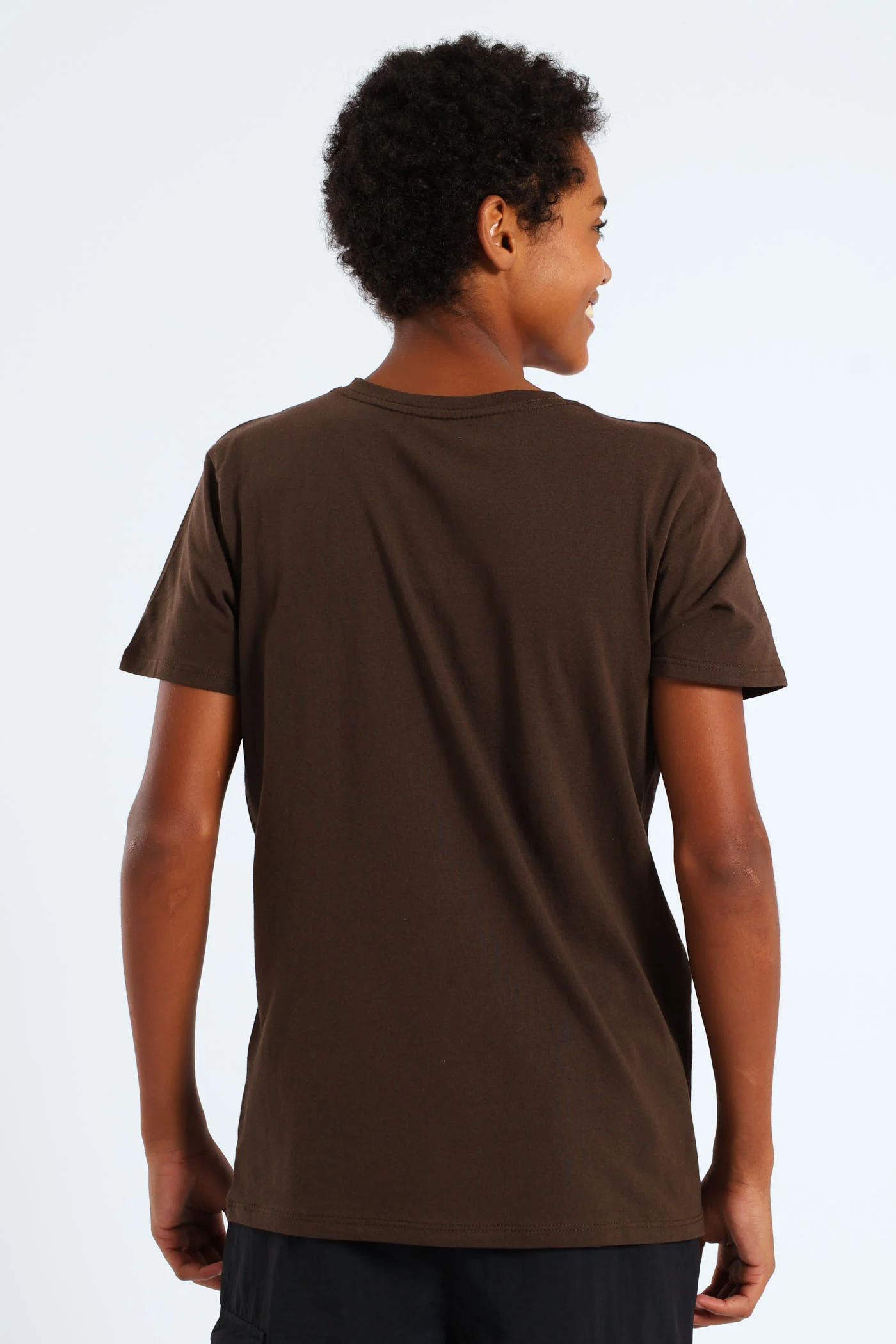 Boys Cowboy Tee - Brown - Image 3