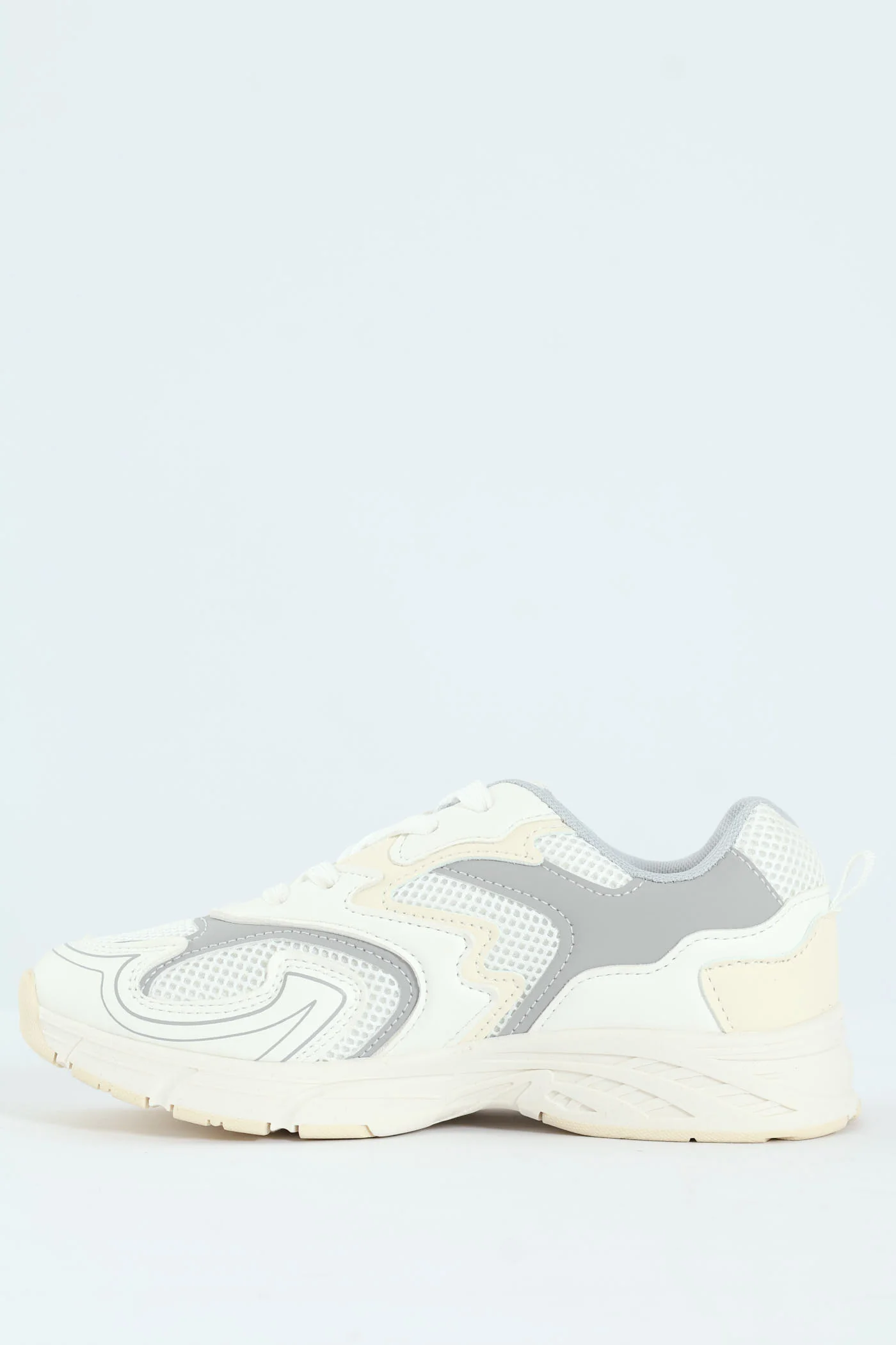 Boys Dad Trainer - White - Image 4