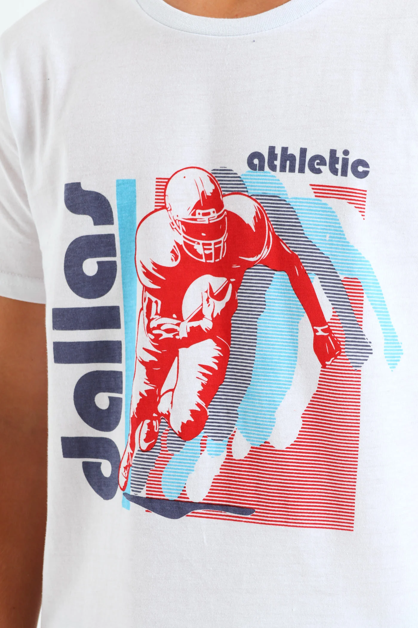 Boys Dallas Football Print Tee - White - Image 2