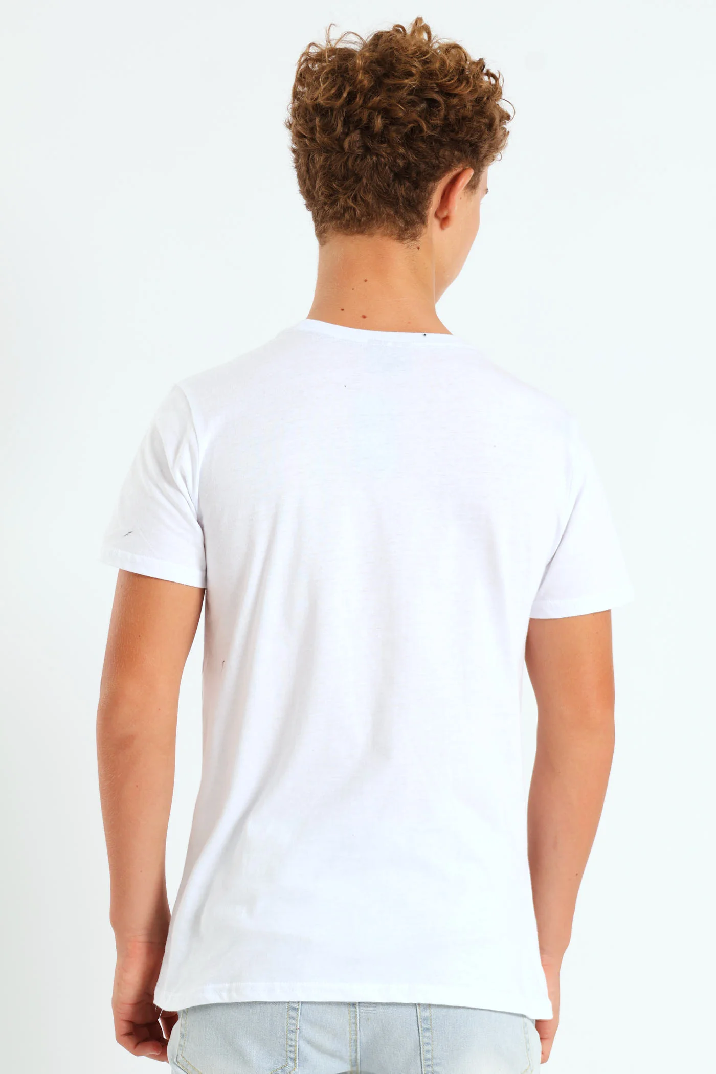 Boys Dallas Football Print Tee - White - Image 4