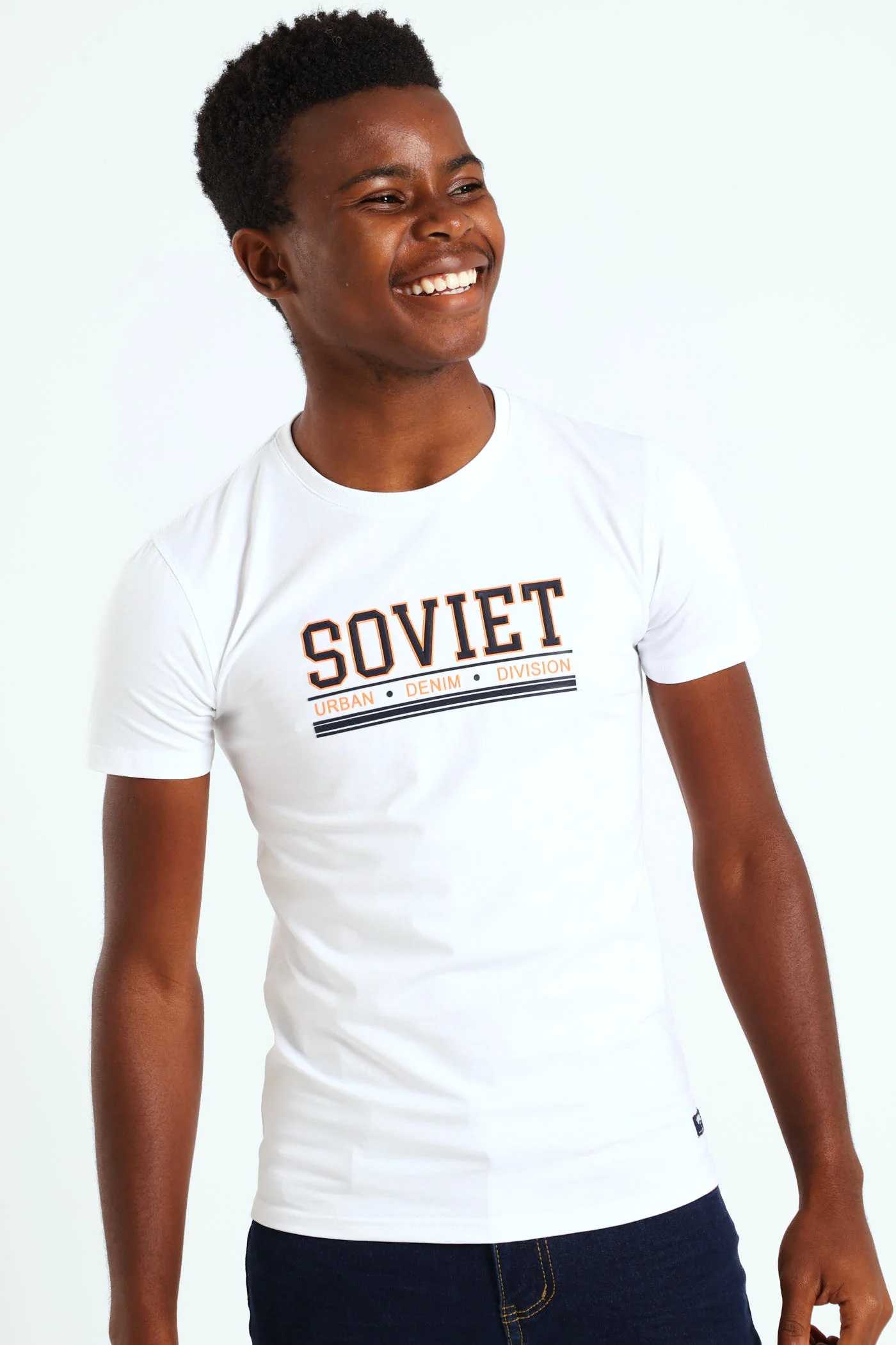 Boys Dash Tee - White - Image 3