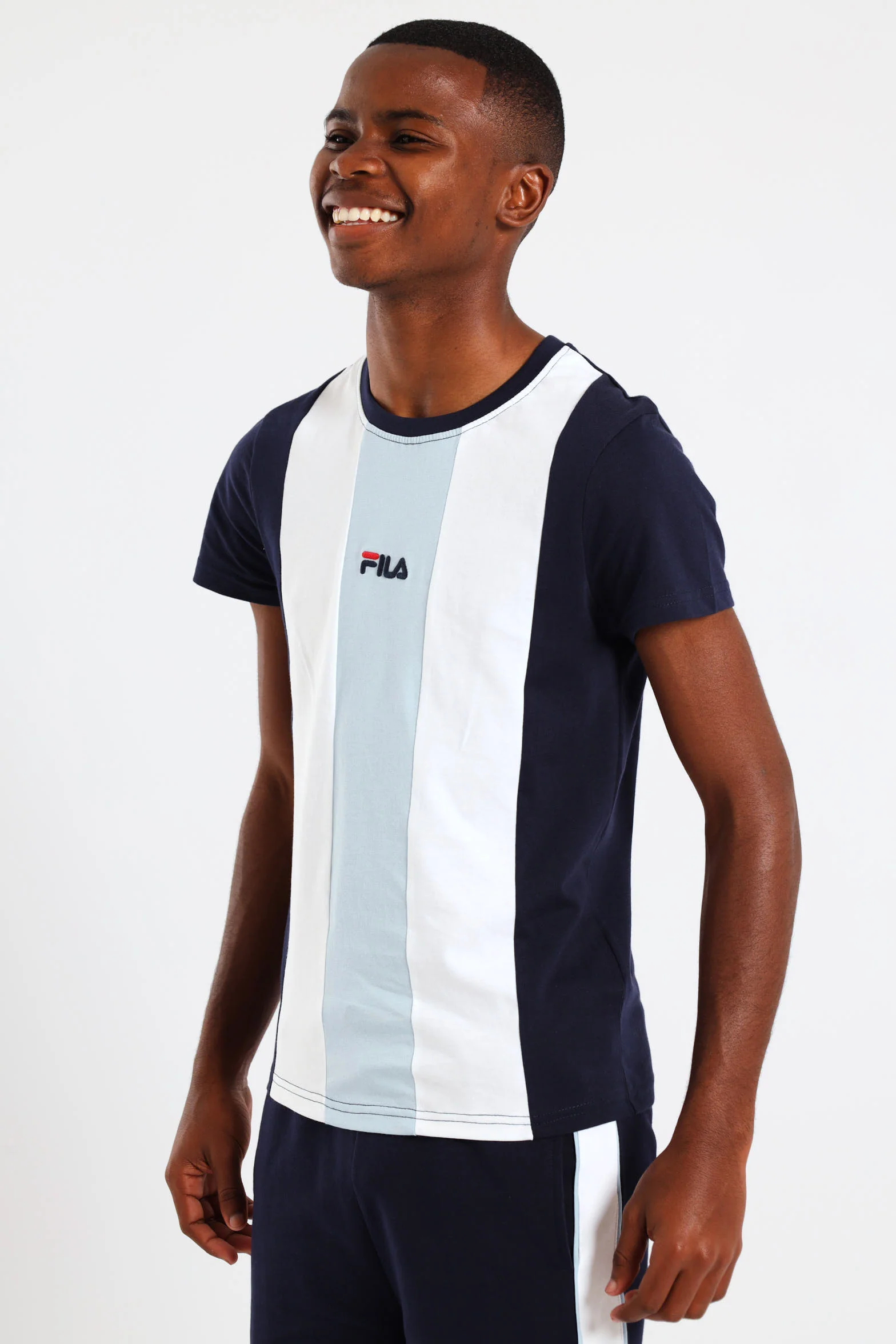Boys Demetrio T-Shirt - Navy - Image 3