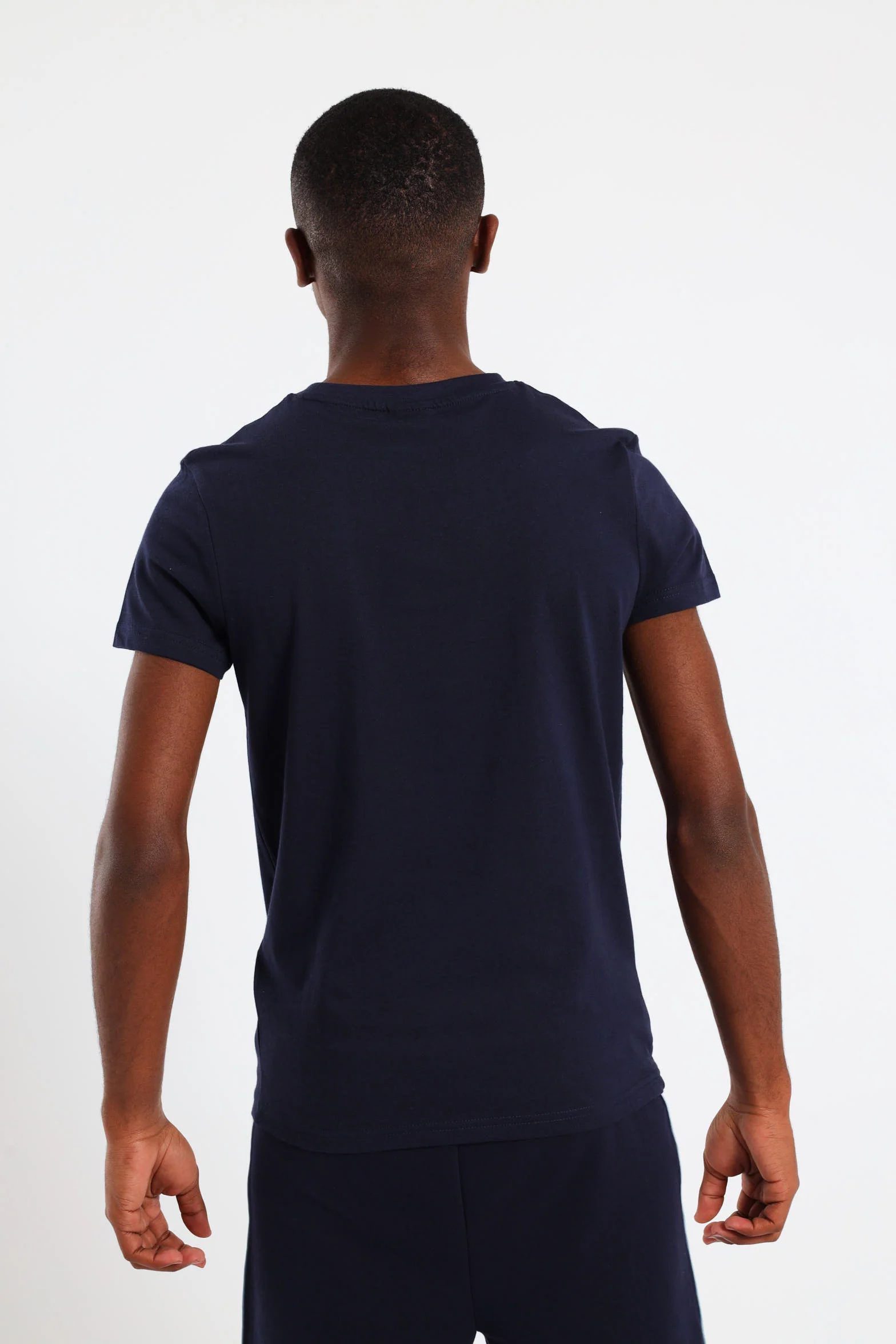 Boys Demetrio T-Shirt - Navy - Image 4