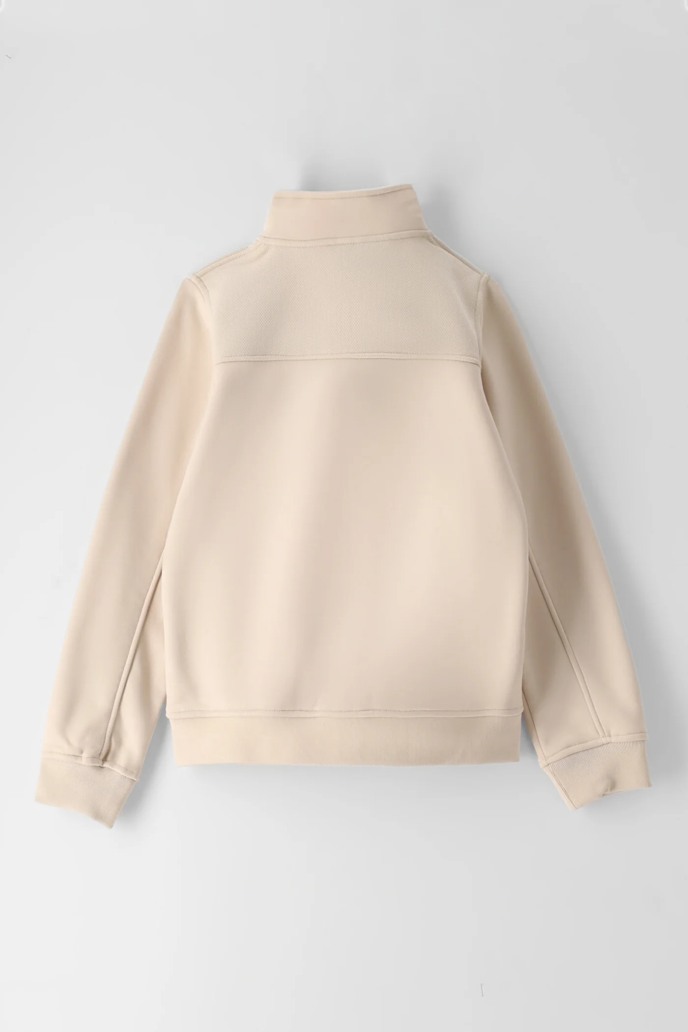 Boys Dempsey Zip Through Jacket - Stone - Image 2