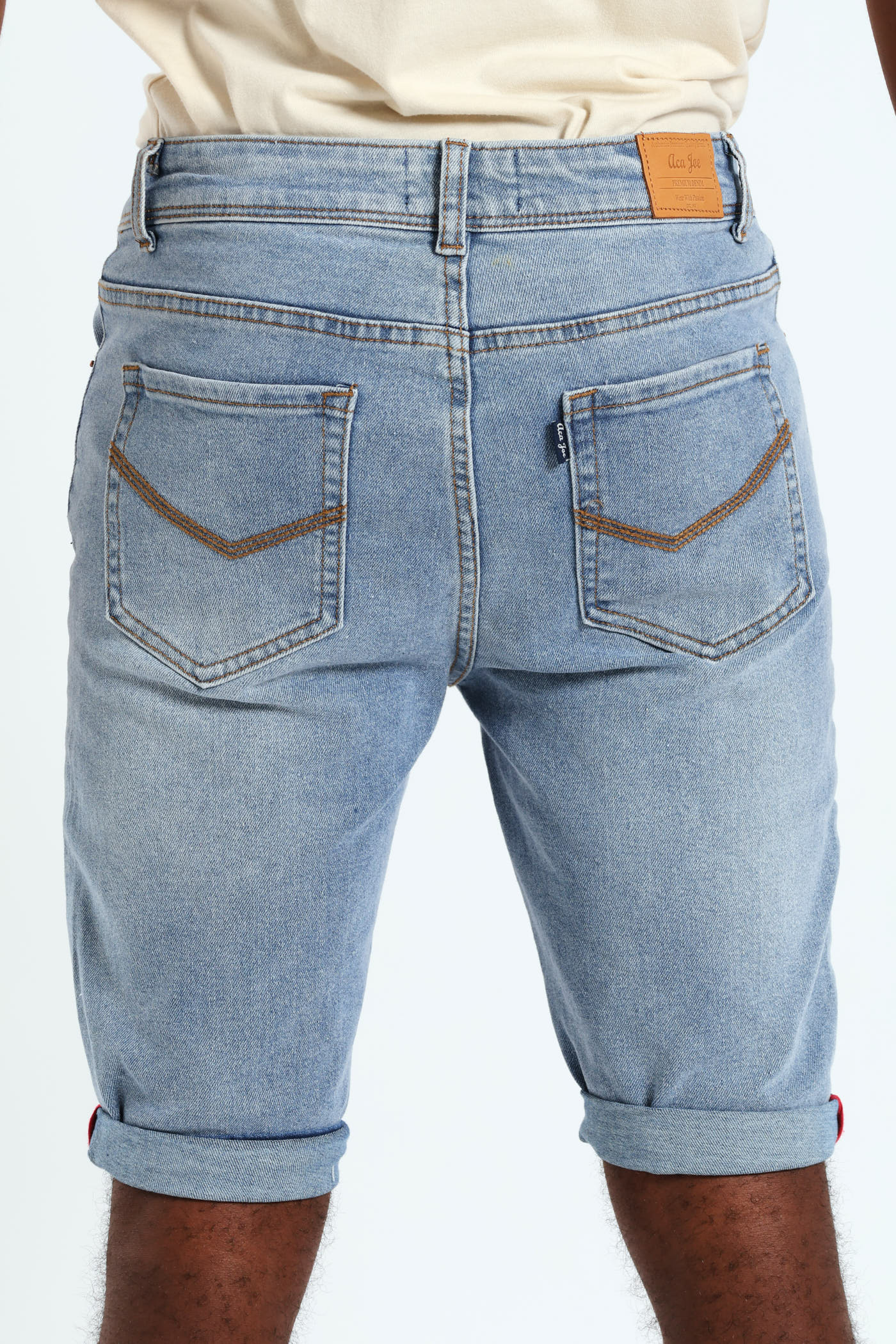 Boys Denim Shorts - Light Wash - Image 3