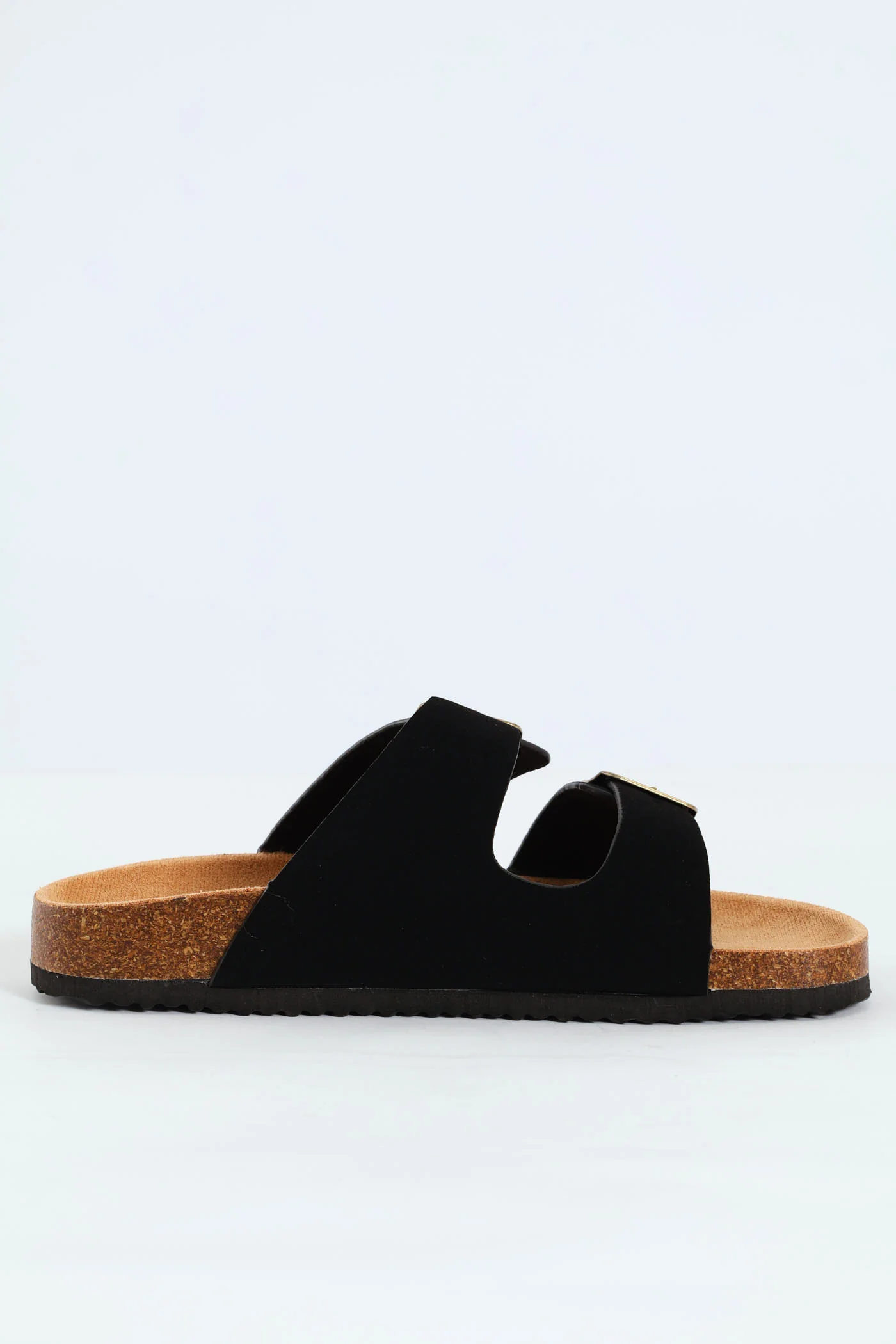 Boys Double Buckle Health Sandal - Black - Image 3