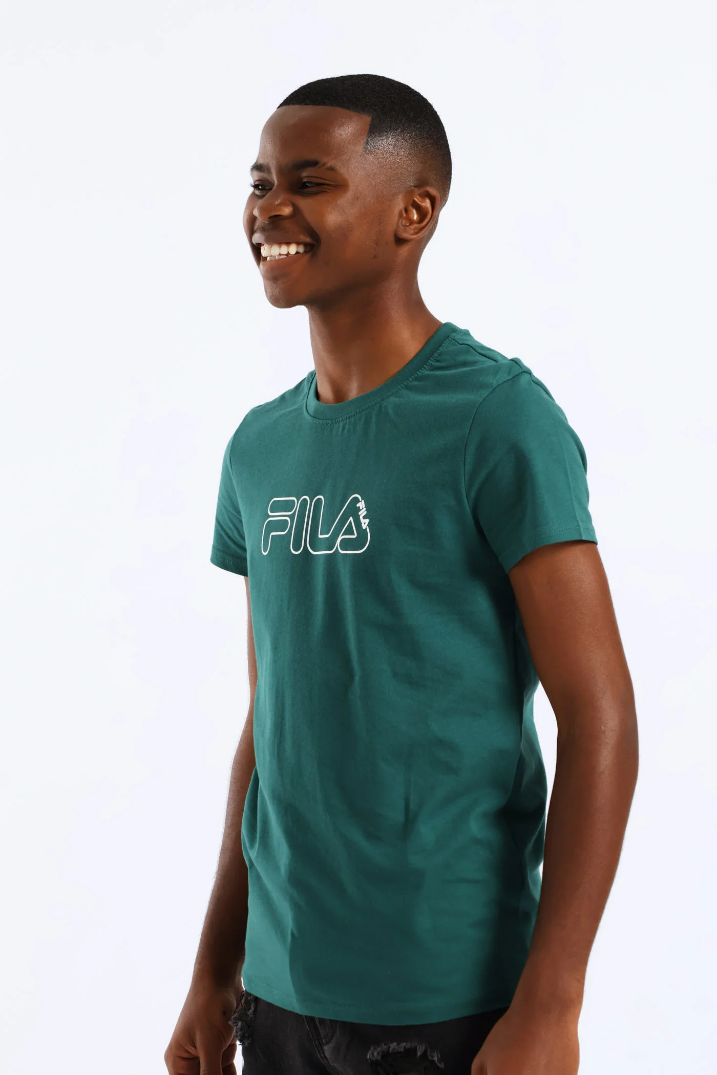 Boys Edgardo T-Shirt - Green - Image 3