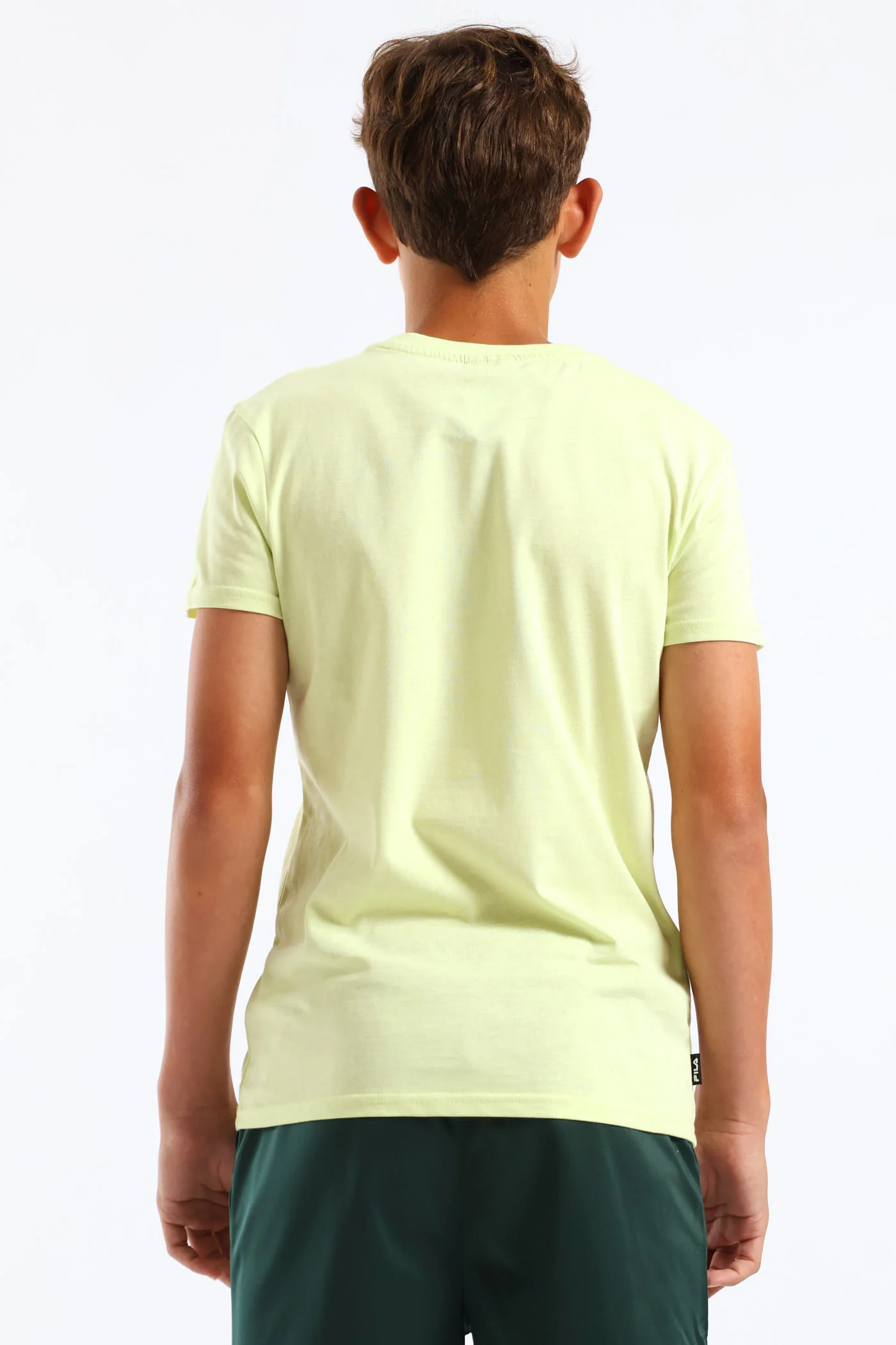 Boys Edgardo T-Shirt - Lime - Image 3