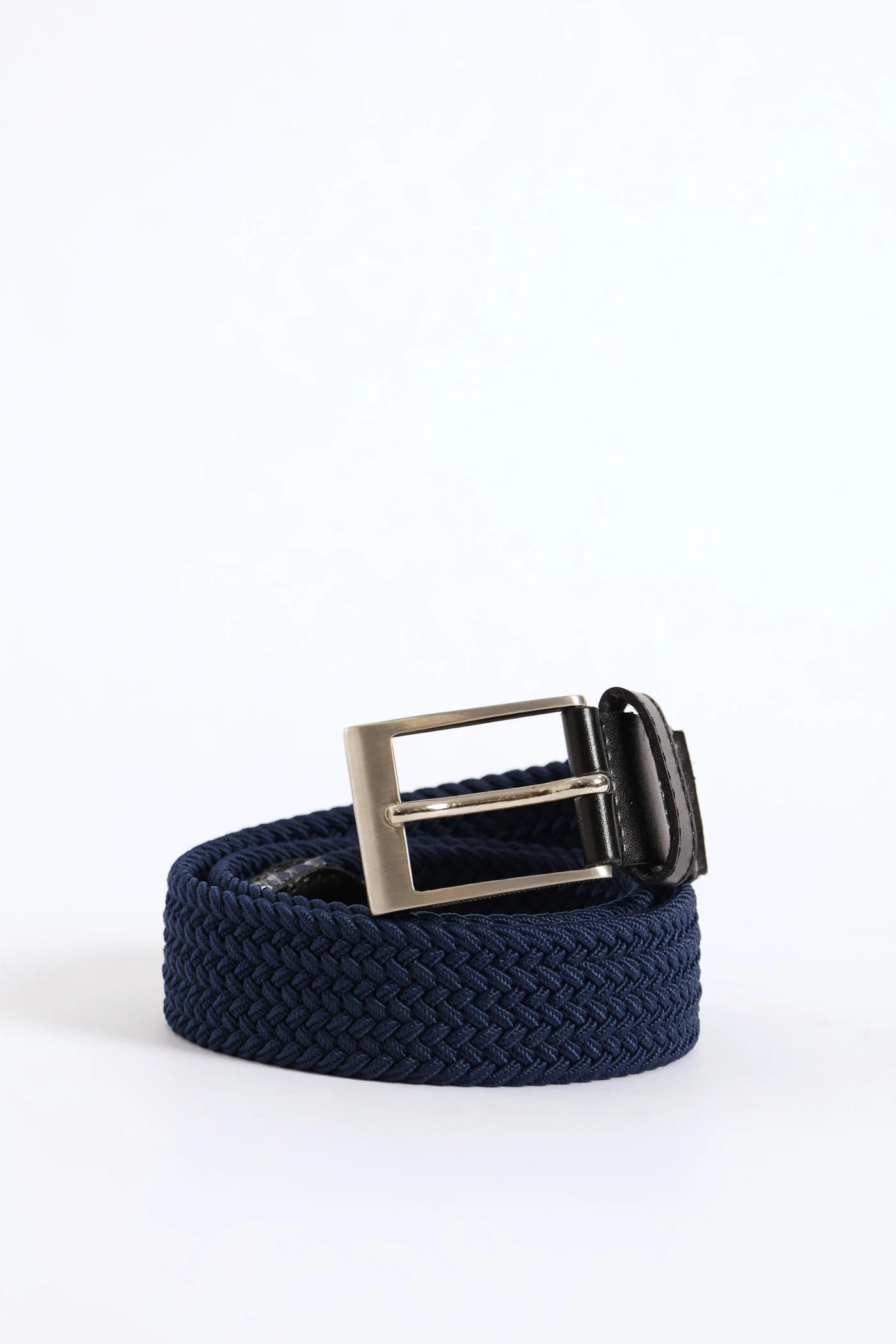 Boys Elasticated Belt - Navy - Image 2
