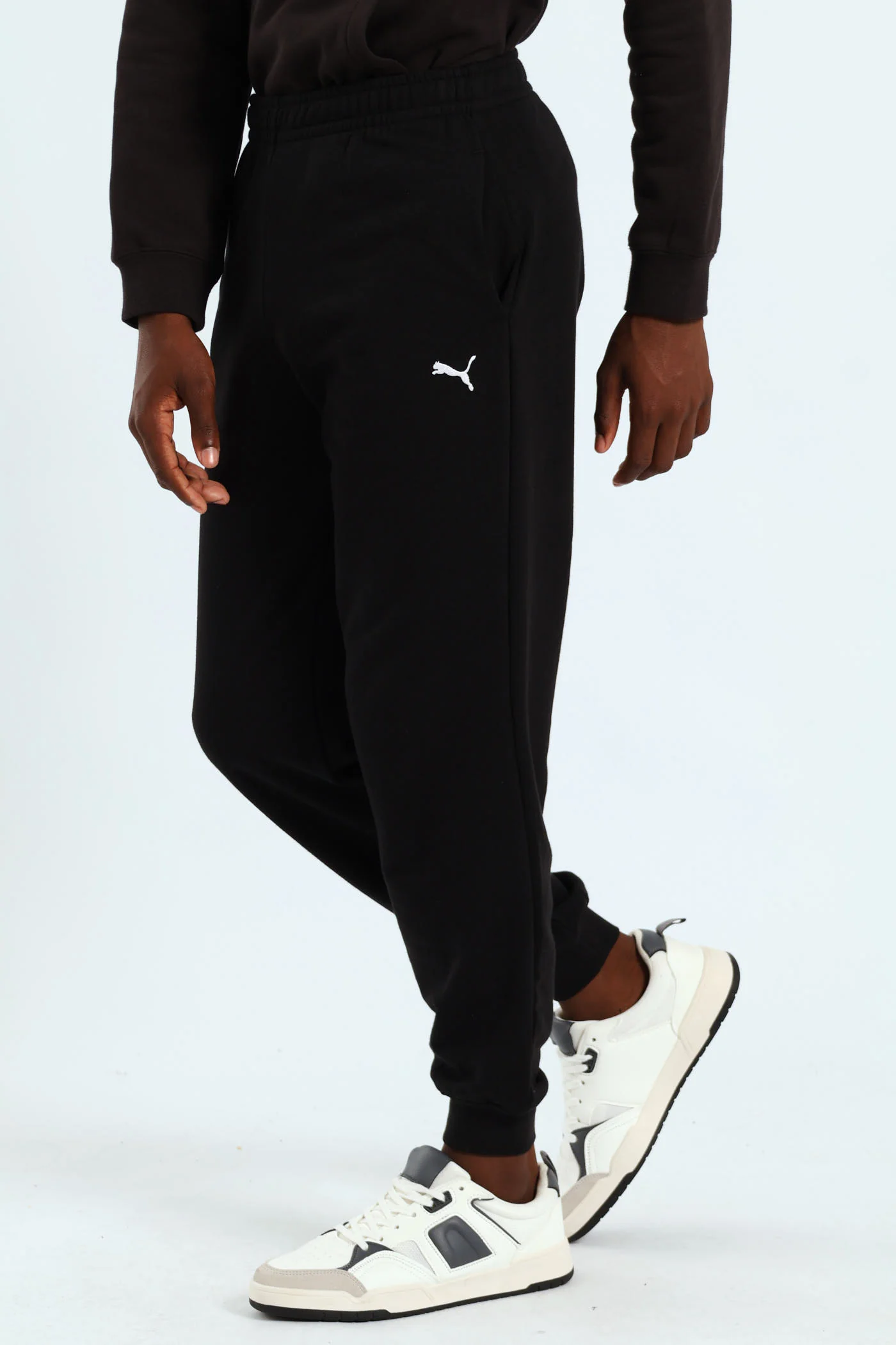 Boys Essential Logo Sweatpants - Black - Image 2